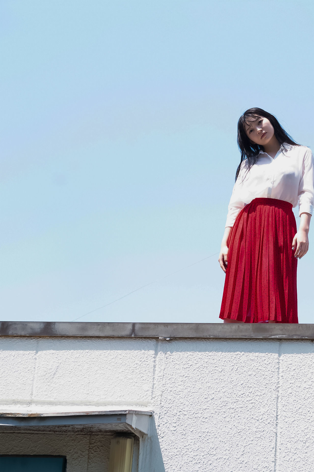 Suzuka Sayama 佐山すずか - 夕立に濡れたカラダ