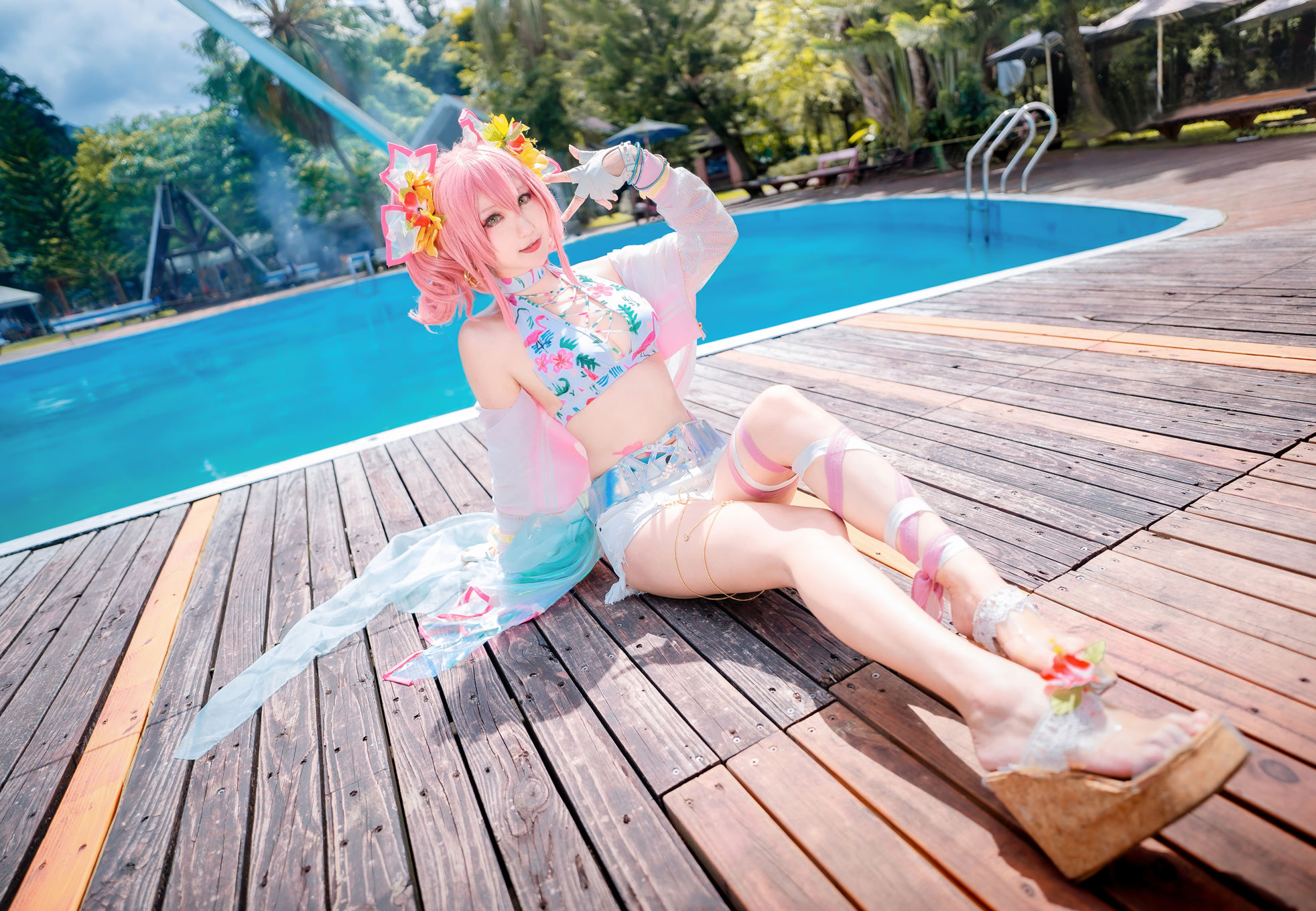 [Cosplay] HIKO - THE iDOLM@STER Mika Jougasaki アイドルマスター 城ヶ崎美嘉