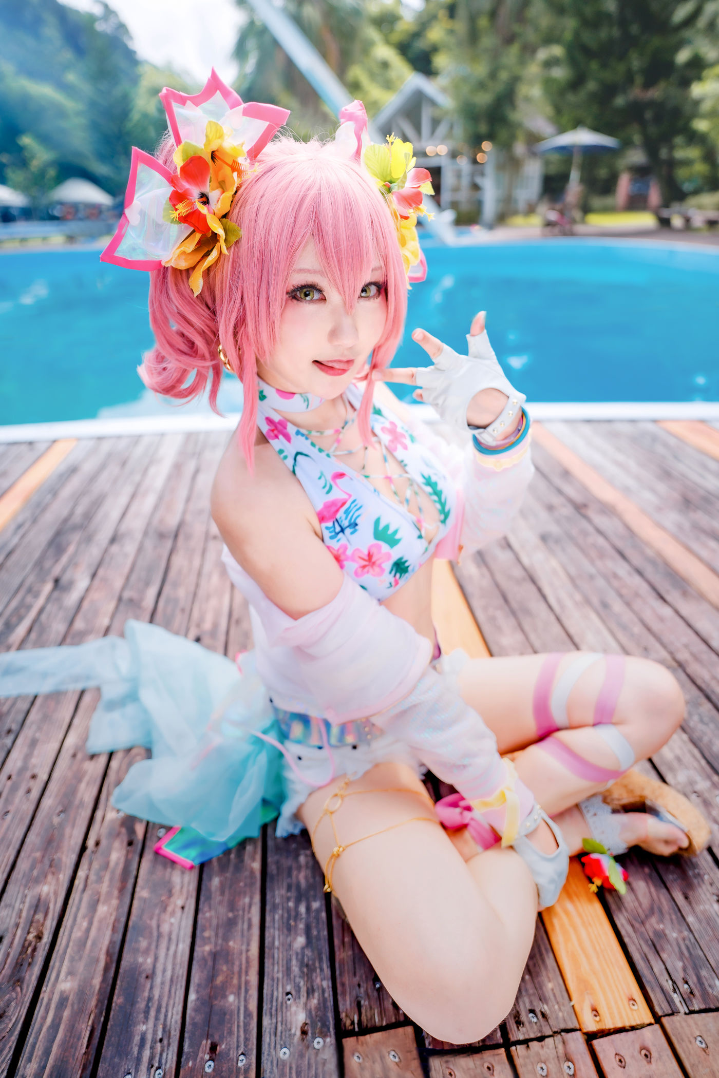 [Cosplay] HIKO - THE iDOLM@STER Mika Jougasaki アイドルマスター 城ヶ崎美嘉