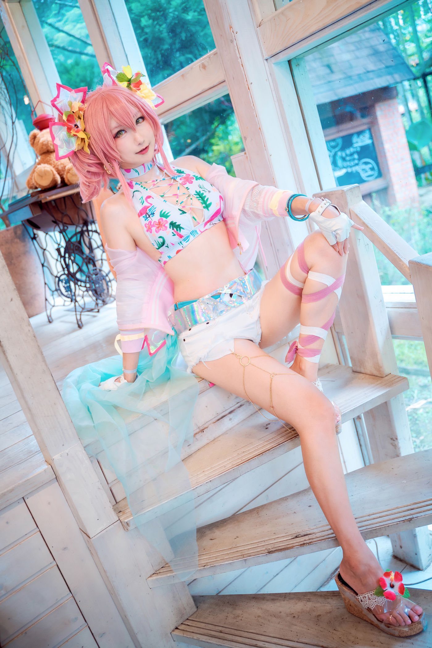 [Cosplay] HIKO - THE iDOLM@STER Mika Jougasaki アイドルマスター 城ヶ崎美嘉
