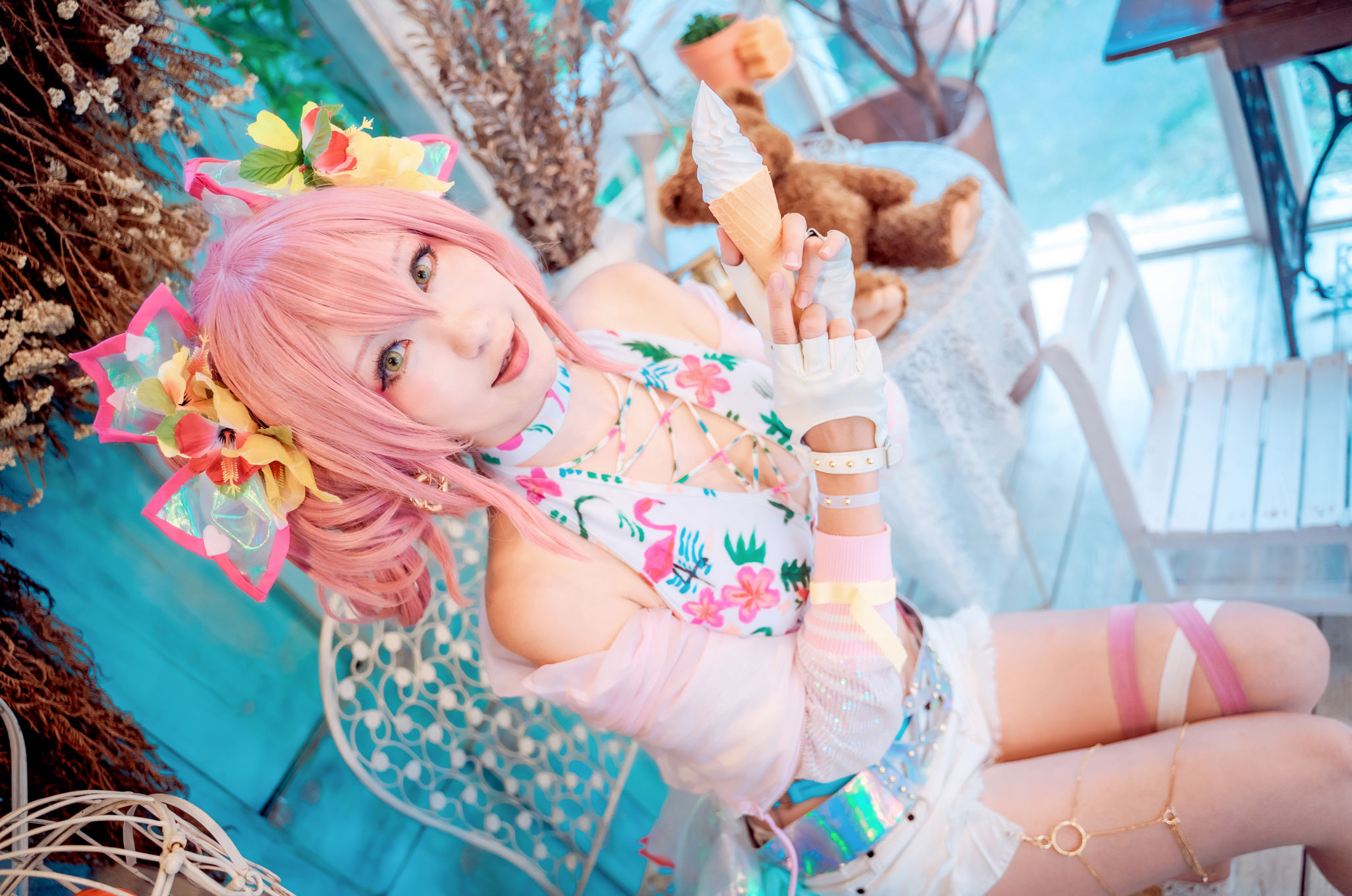[Cosplay] HIKO - THE iDOLM@STER Mika Jougasaki アイドルマスター 城ヶ崎美嘉