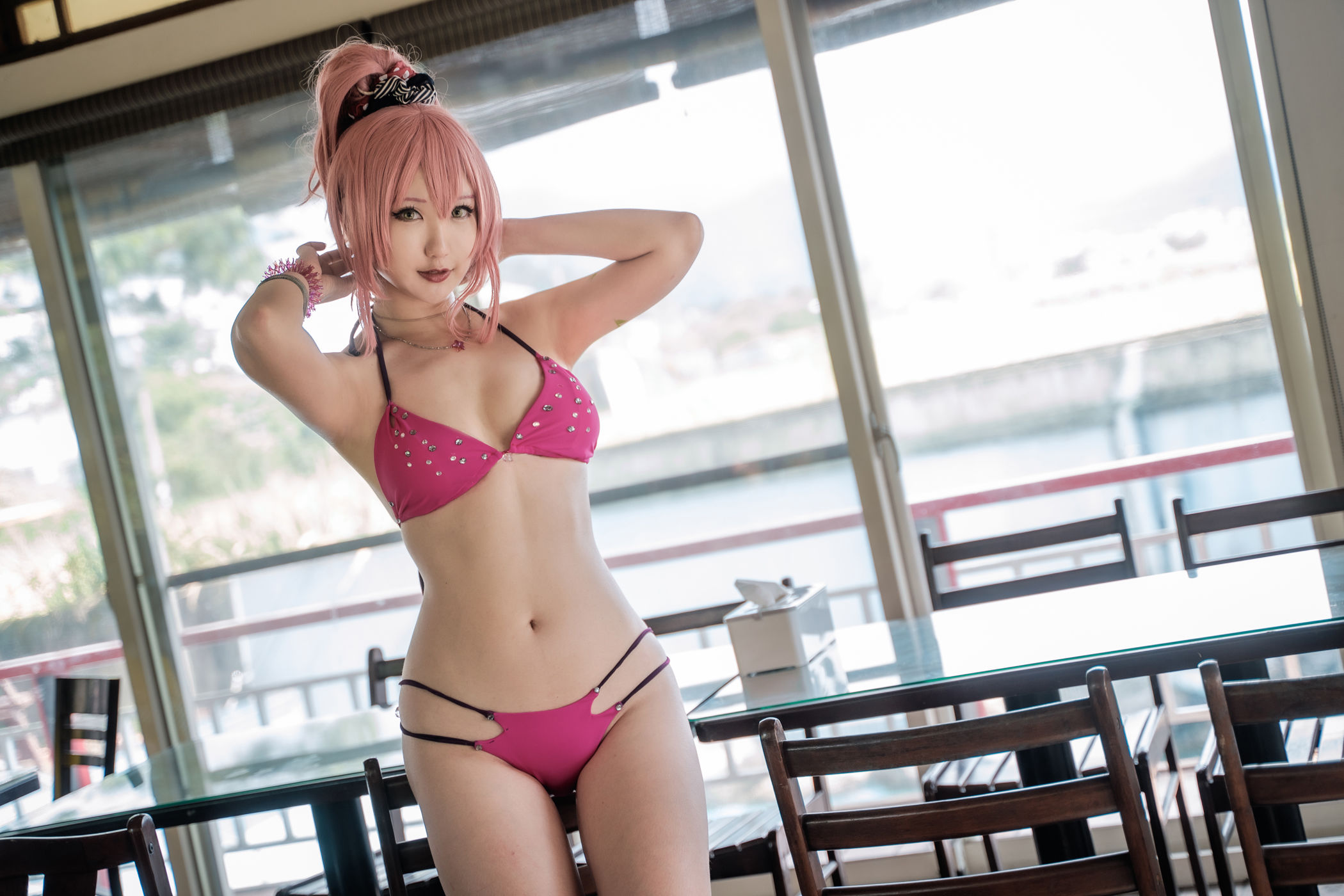 [Cosplay] HIKO - THE iDOLM@STER Mika Jougasaki アイドルマスター 城ヶ崎美嘉