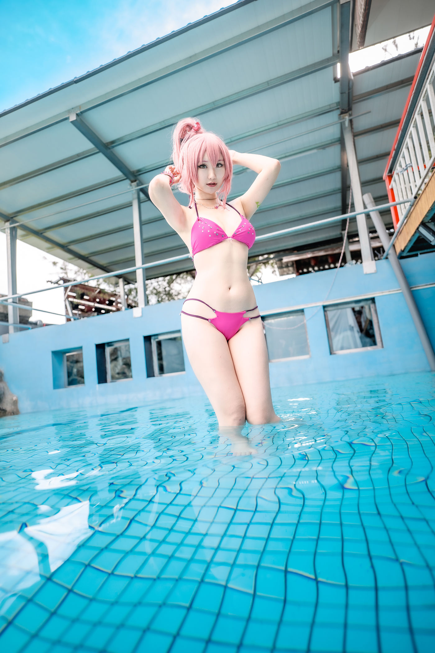 [Cosplay] HIKO - THE iDOLM@STER Mika Jougasaki アイドルマスター 城ヶ崎美嘉