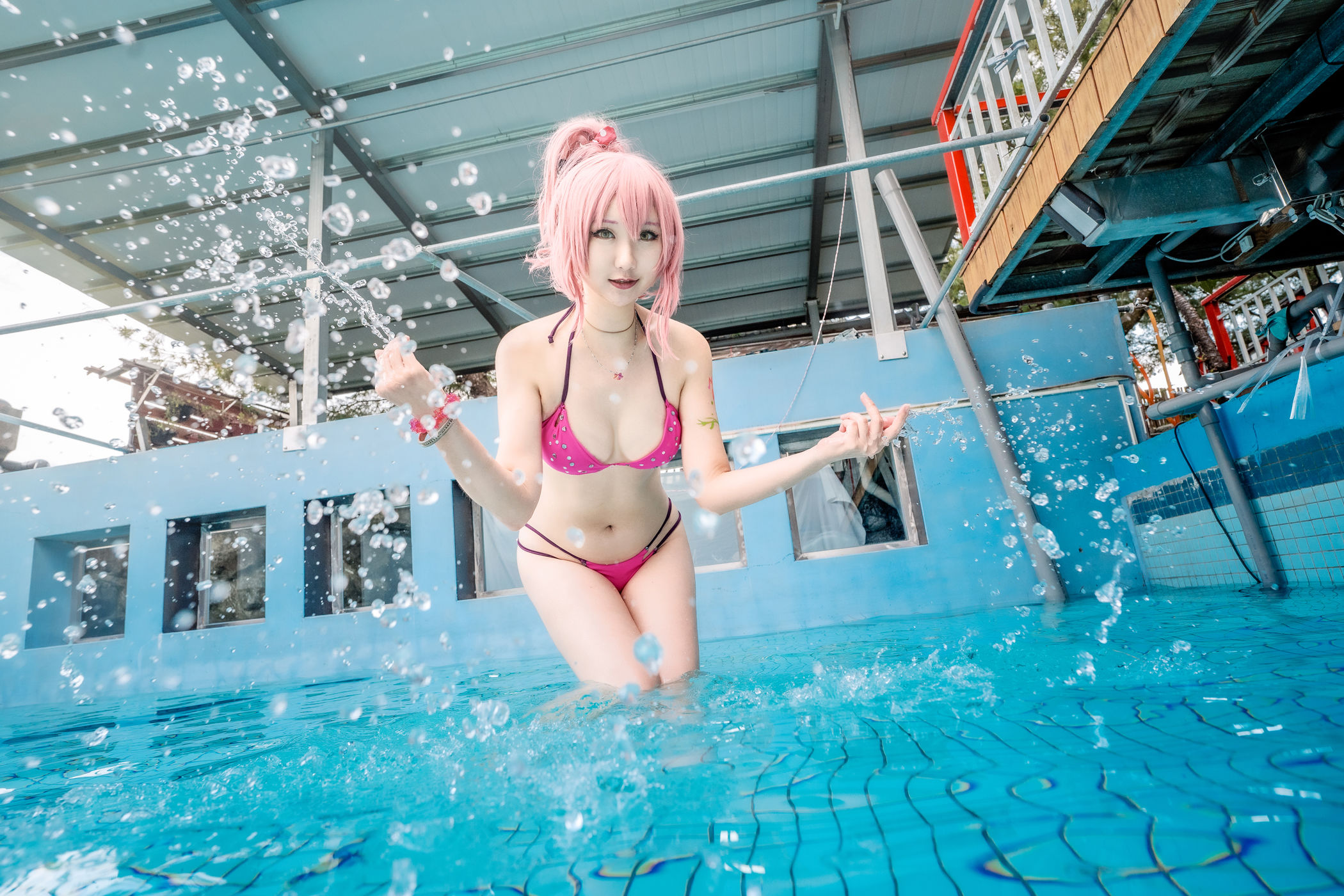 [Cosplay] HIKO - THE iDOLM@STER Mika Jougasaki アイドルマスター 城ヶ崎美嘉