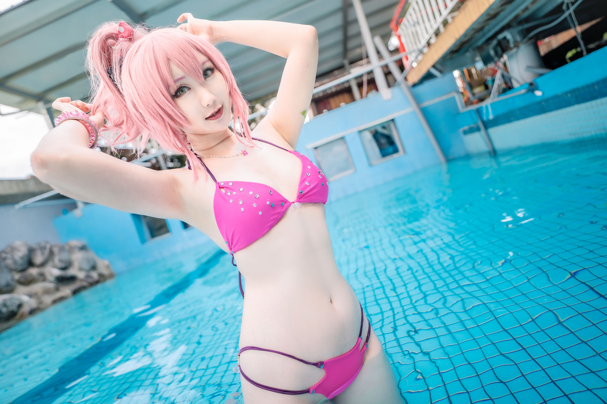[Cosplay] HIKO - THE iDOLM@STER Mika Jougasaki アイドルマスター 城ヶ崎美嘉