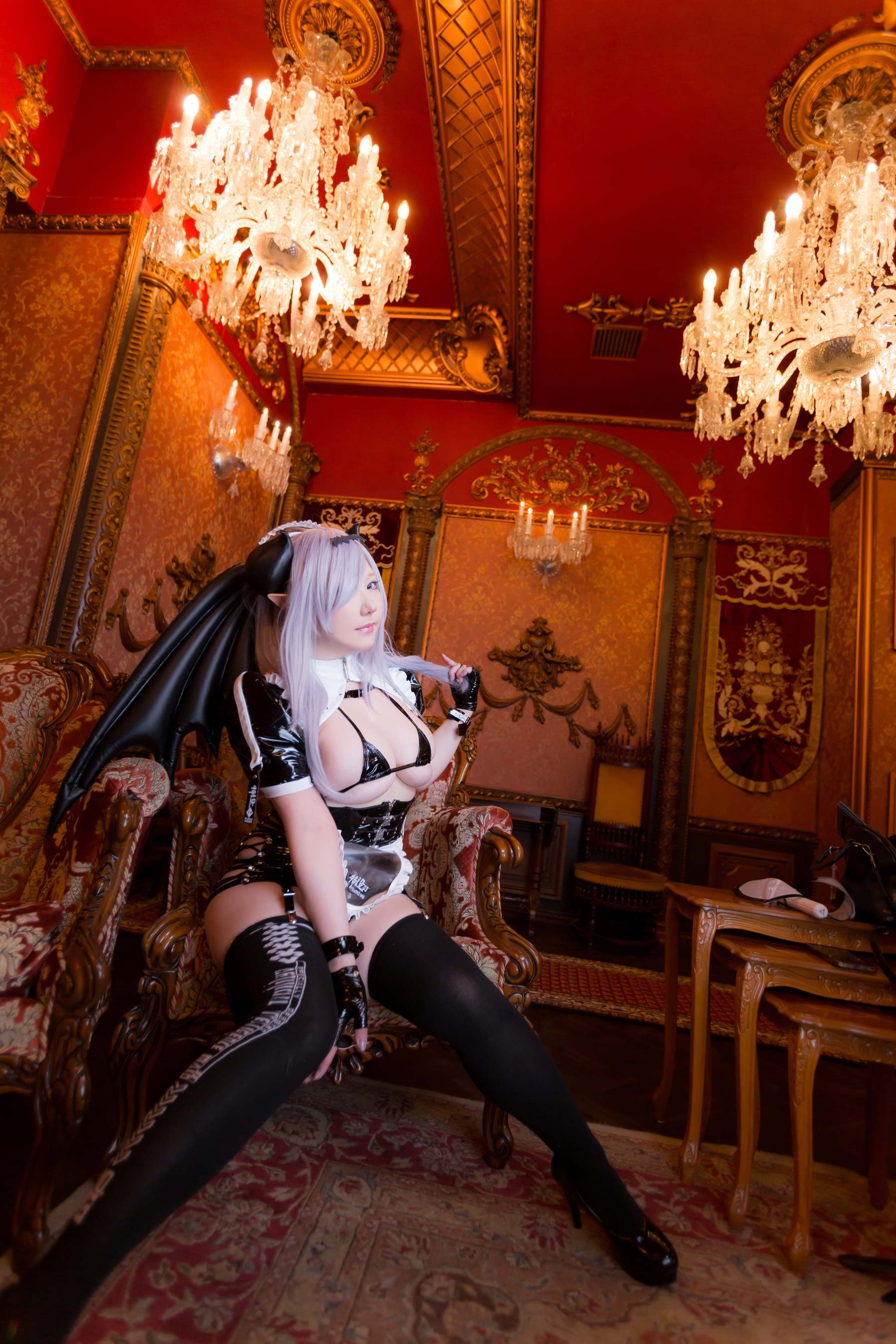 [Cosplay] ShootingStar\'s (SAKU) - Succubus Maid