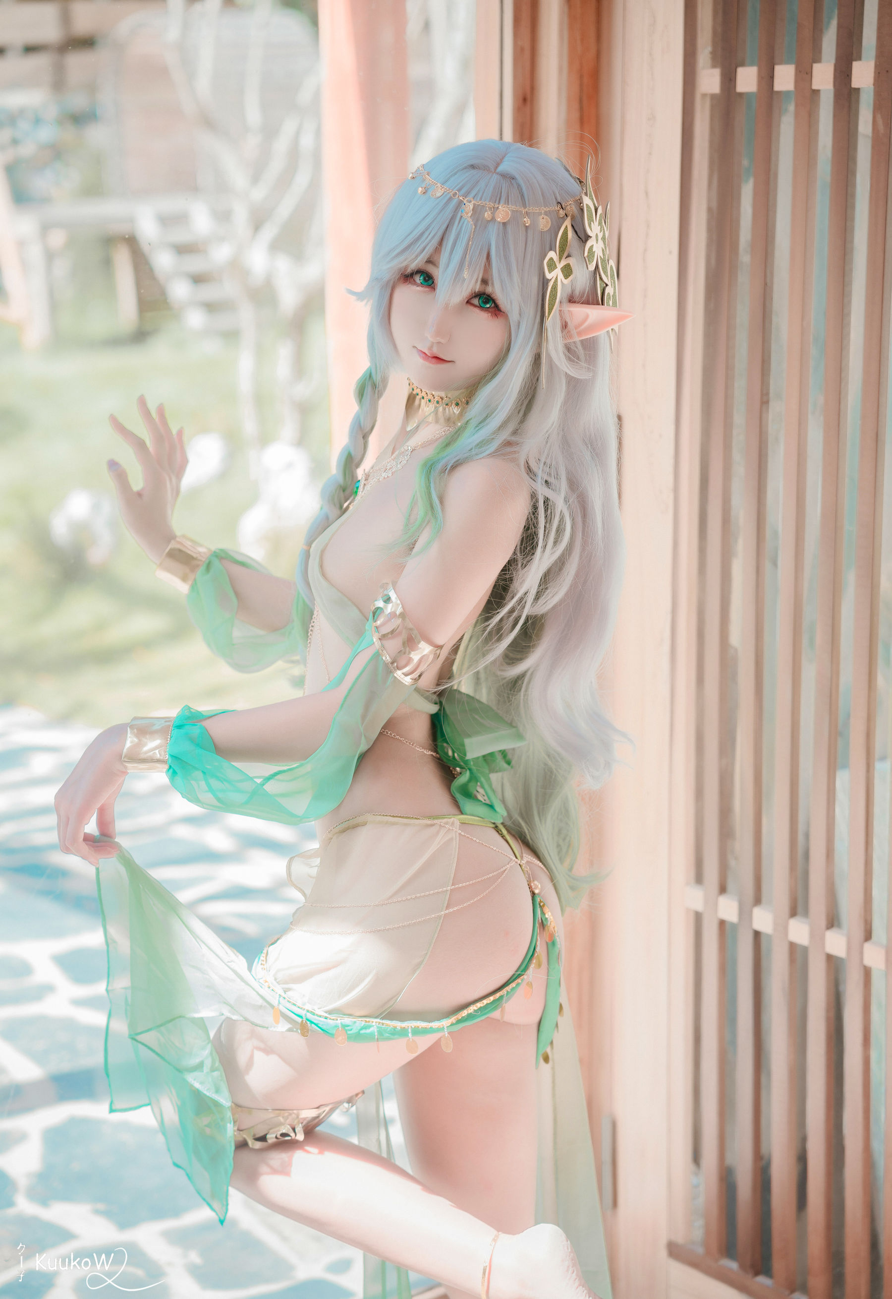 [Cosplay] [KuukoW] Kuuko クー子 - Genshin Impact-Rukkhadevata