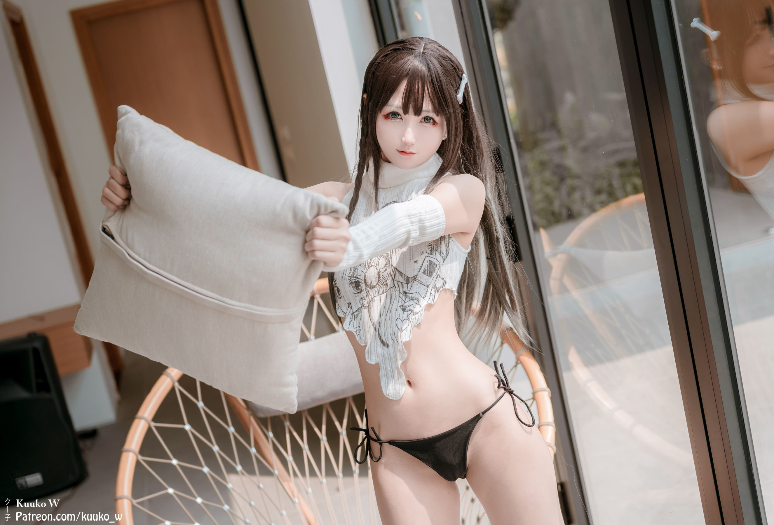 [Cosplay] [KuukoW] Kuuko クー子 - Innocent White(June 2023)