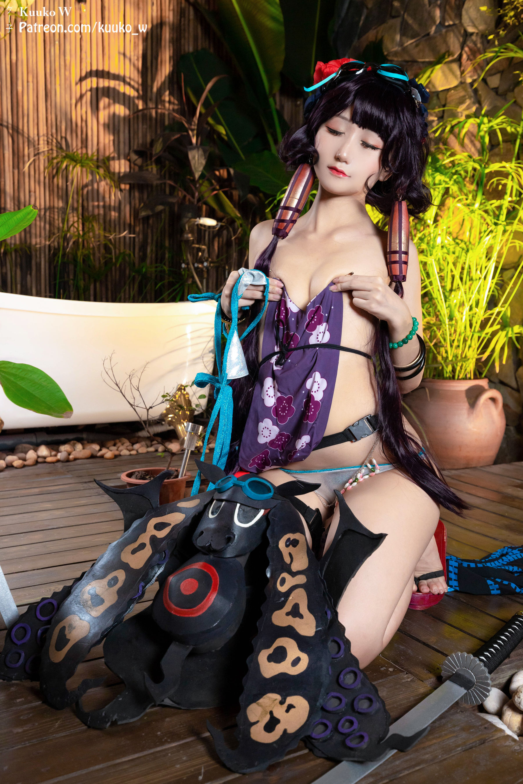 [Cosplay] [KuukoW] Kuuko クー子 - Katsushika Hokusai(Saber)