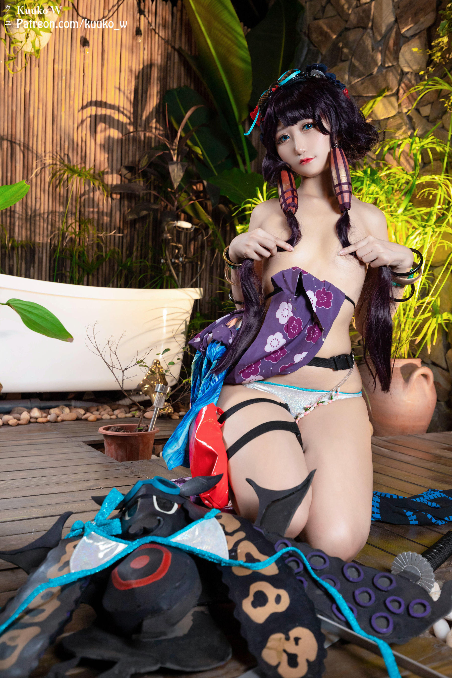 [Cosplay] [KuukoW] Kuuko クー子 - Katsushika Hokusai(Saber)