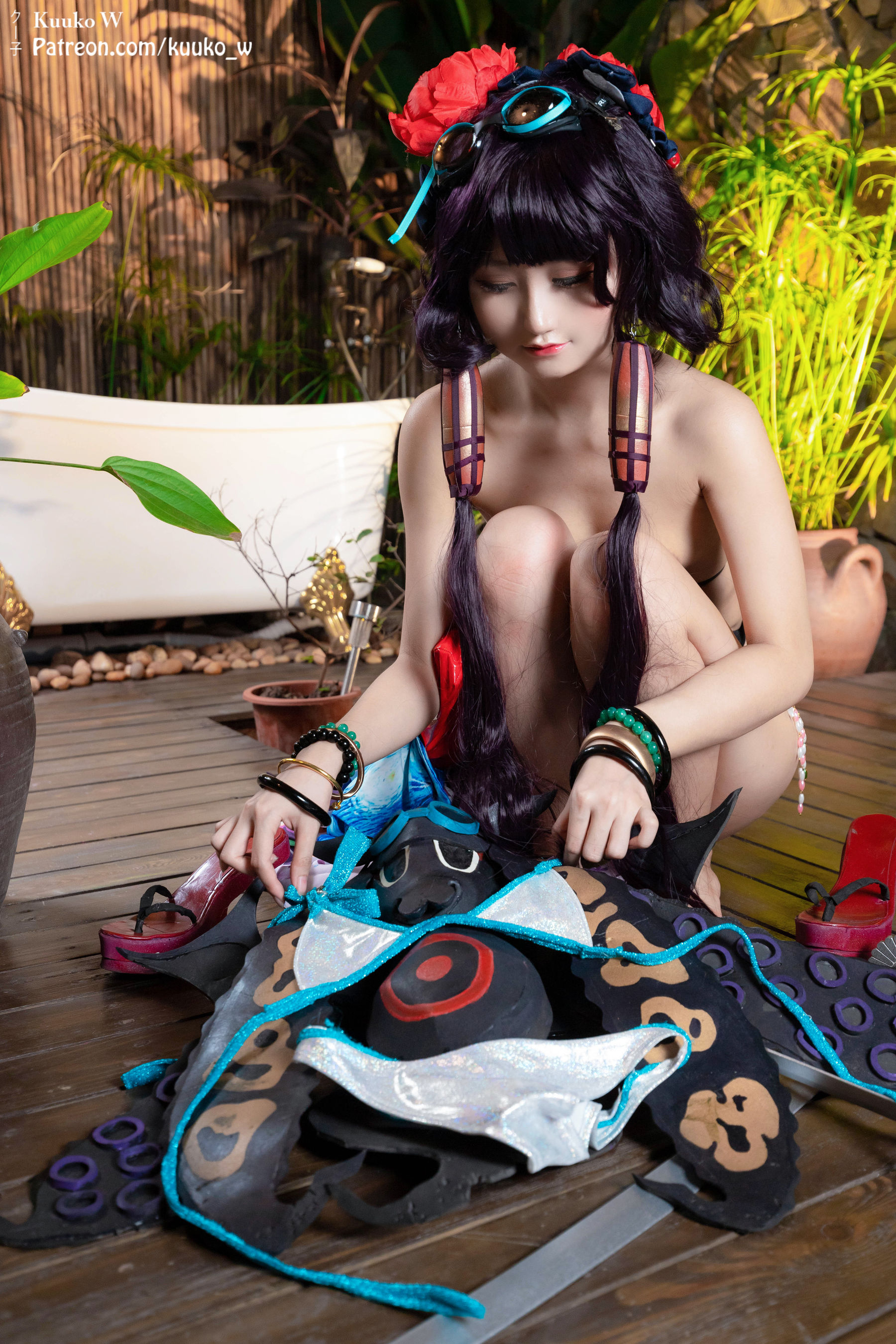 [Cosplay] [KuukoW] Kuuko クー子 - Katsushika Hokusai(Saber)