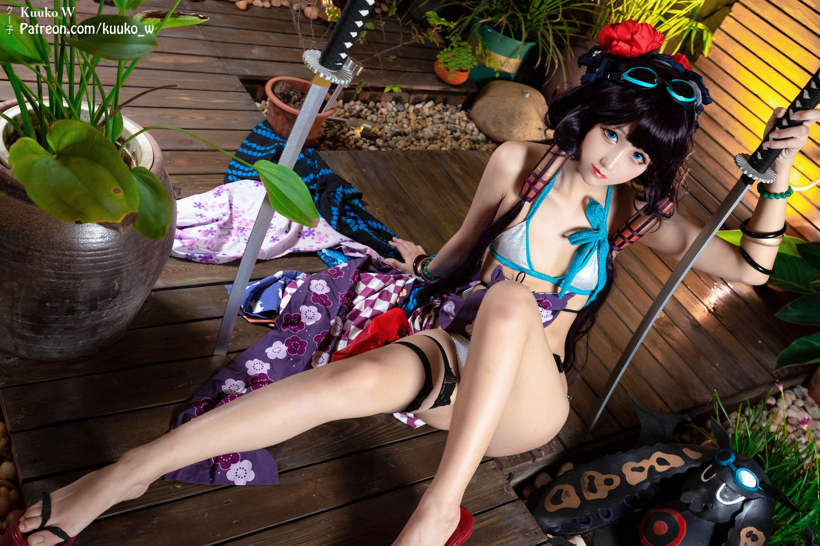[Cosplay] [KuukoW] Kuuko クー子 - Katsushika Hokusai(Saber)