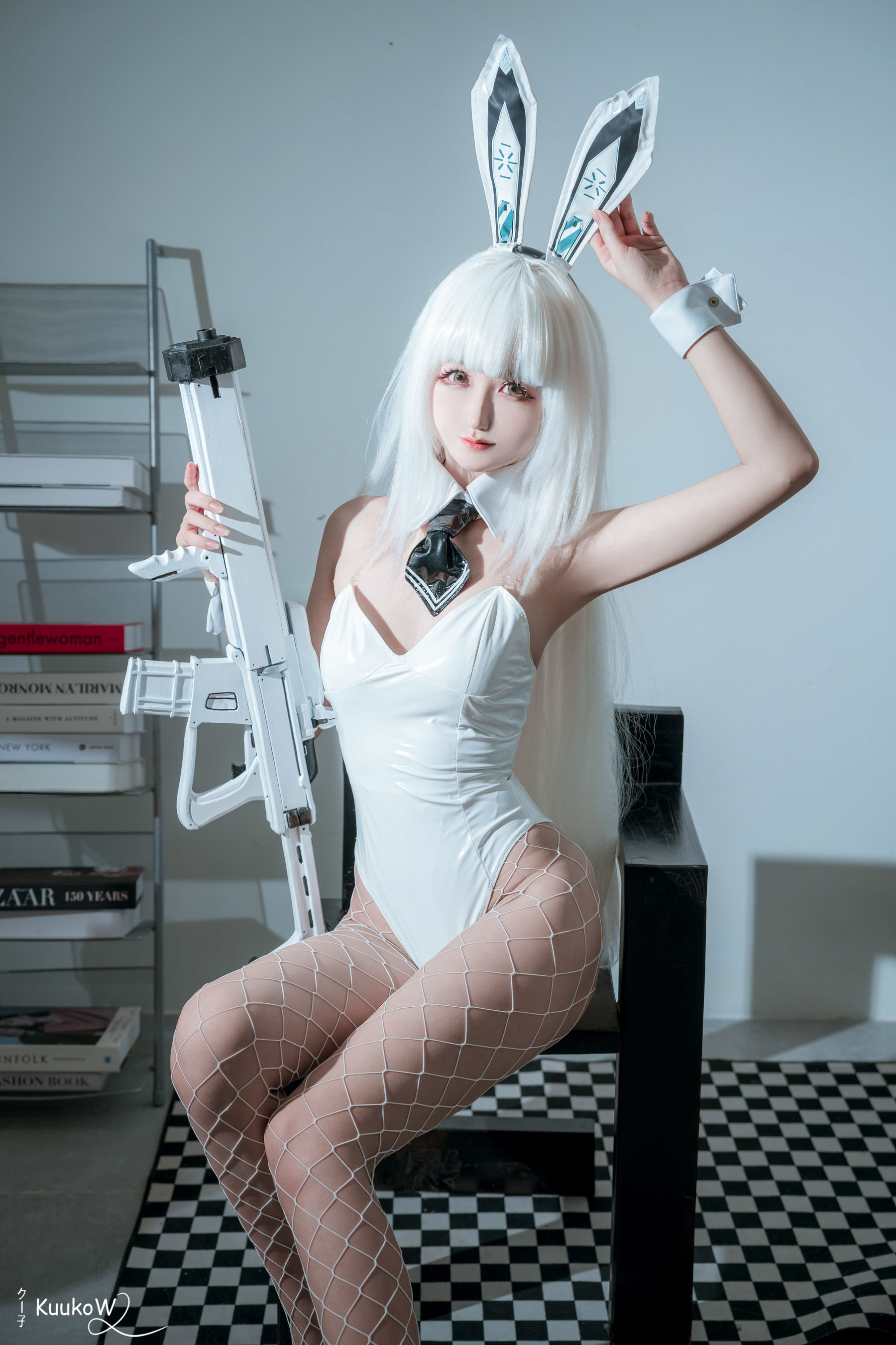 [Cosplay] [KuukoW] Kuuko クー子 - Nikke Goddess of Victory-Blanc