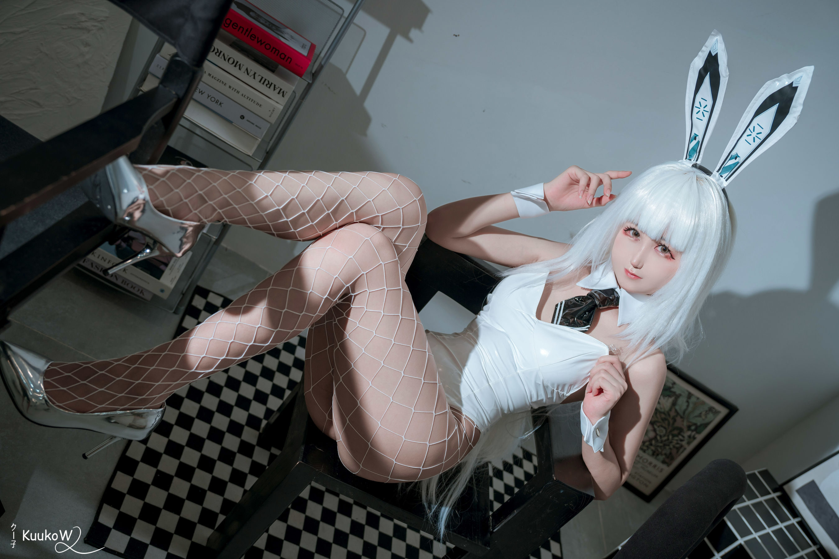 [Cosplay] [KuukoW] Kuuko クー子 - Nikke Goddess of Victory-Blanc