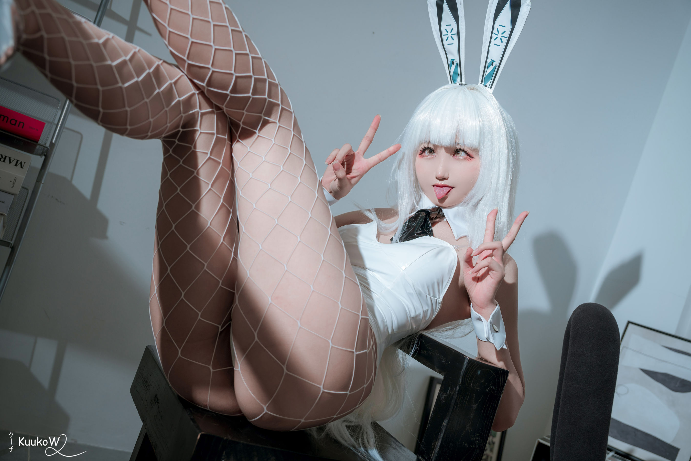 [Cosplay] [KuukoW] Kuuko クー子 - Nikke Goddess of Victory-Blanc