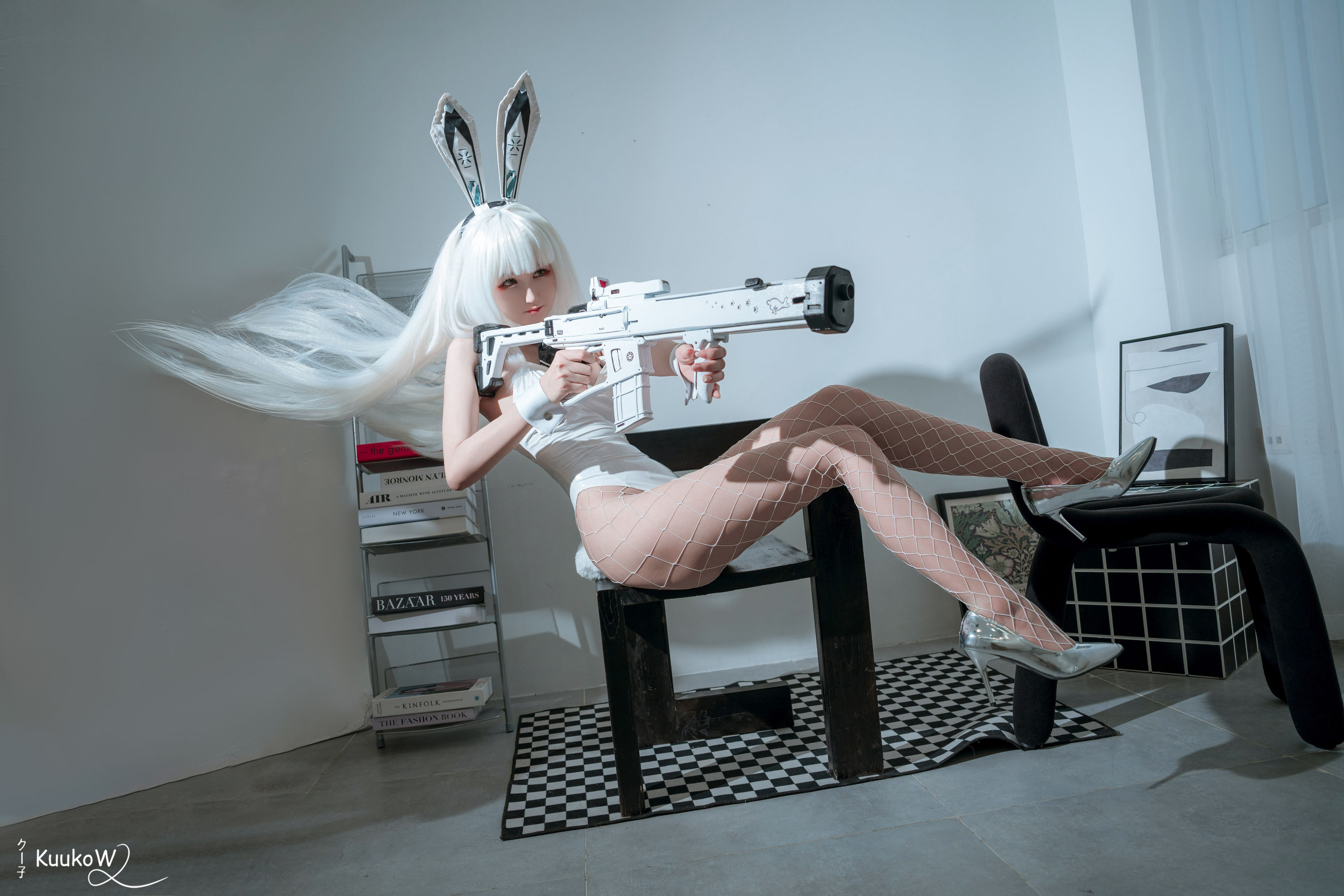 [Cosplay] [KuukoW] Kuuko クー子 - Nikke Goddess of Victory-Blanc