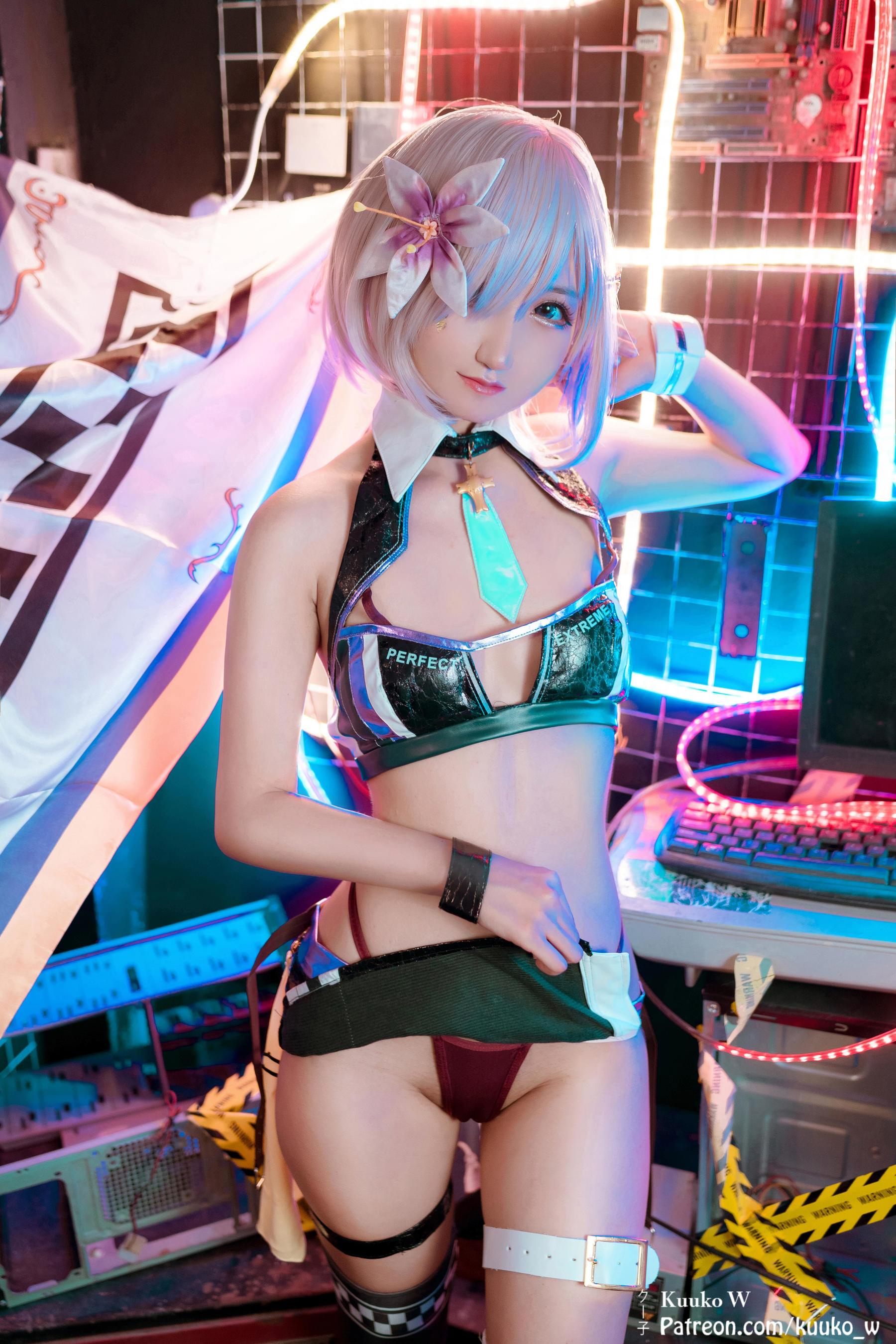 [Cosplay] [KuukoW] Kuuko クー子 - Race Queen Mashu