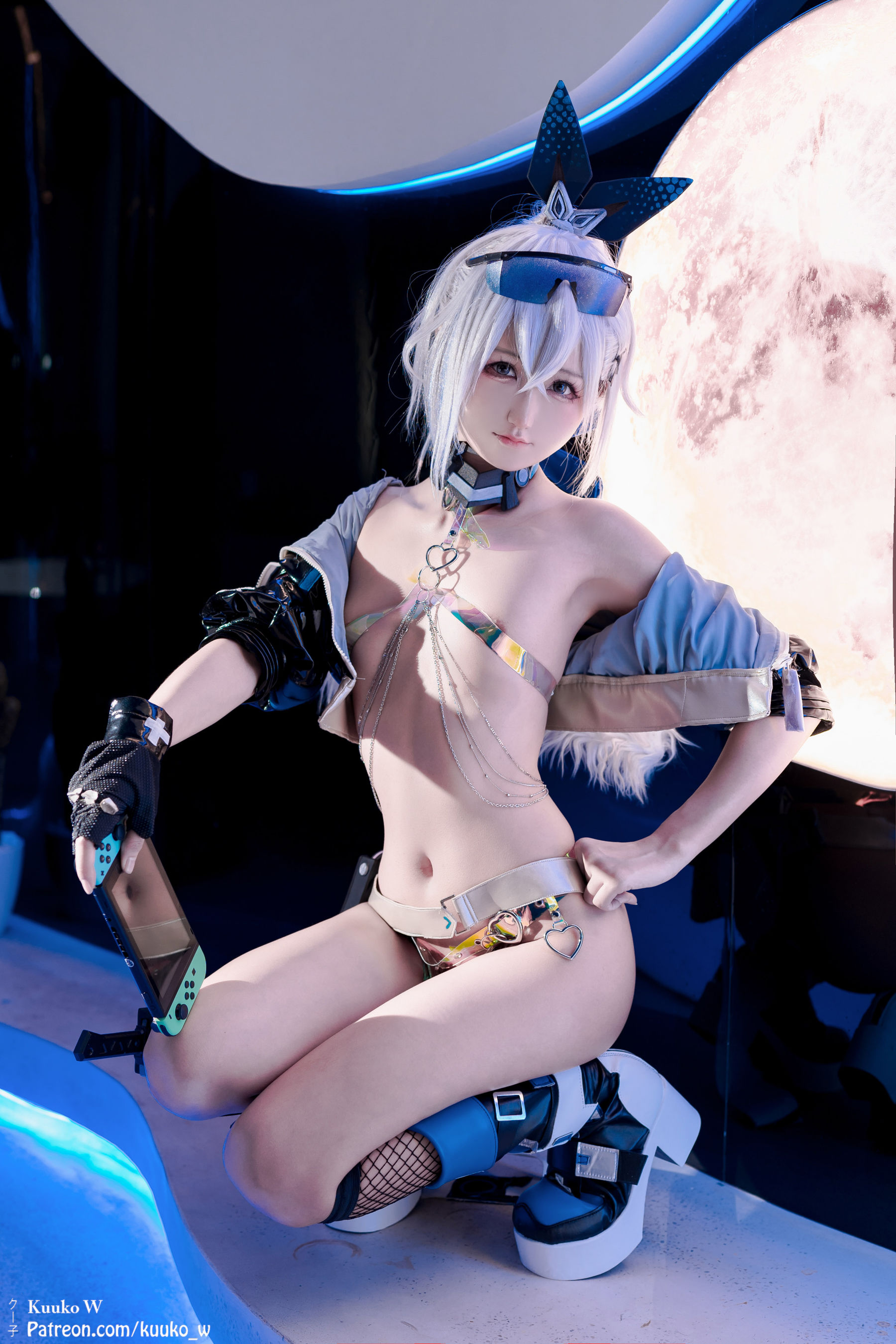[Cosplay] [KuukoW] Kuuko クー子 - Silverwolf (Honkai_ Star Rail)