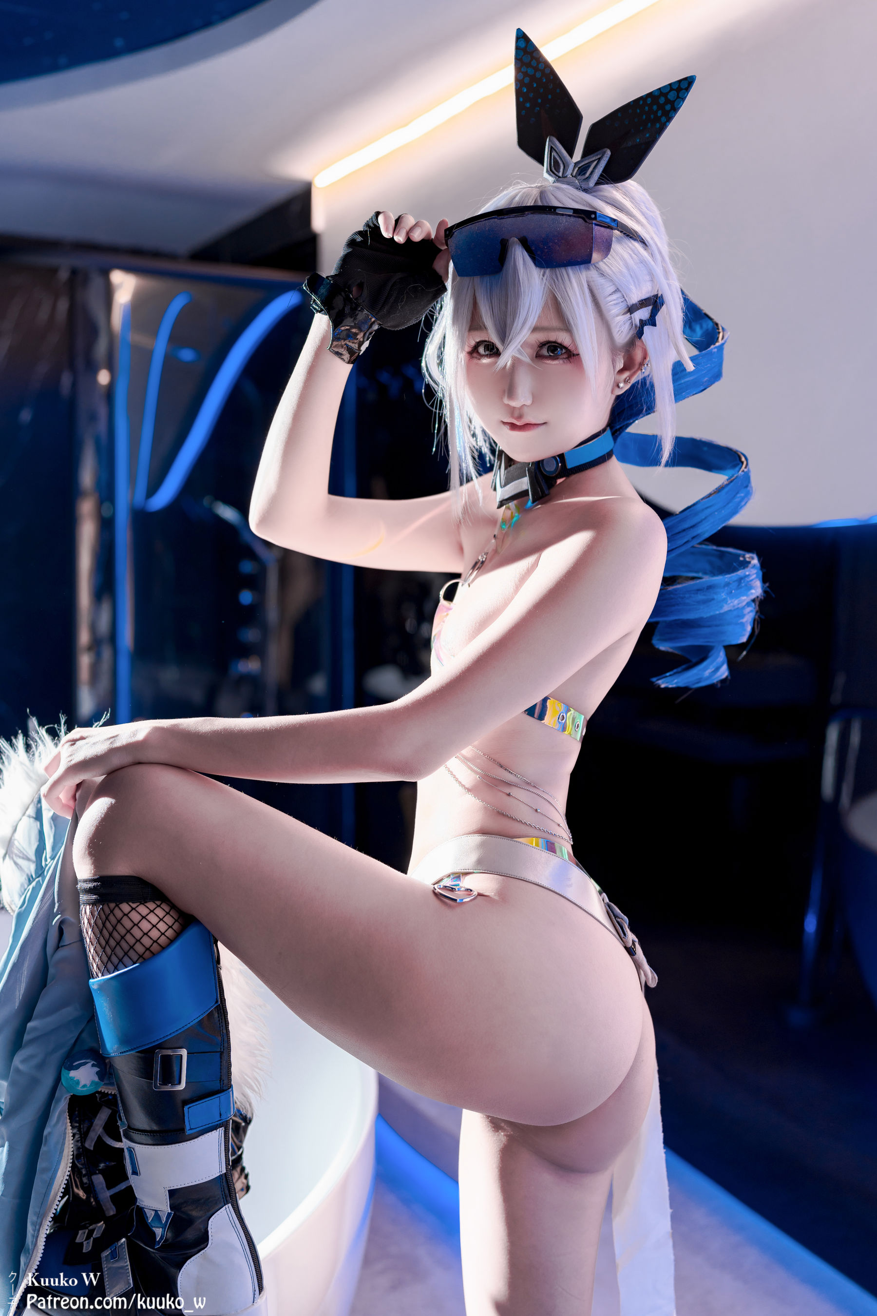 [Cosplay] [KuukoW] Kuuko クー子 - Silverwolf (Honkai_ Star Rail)