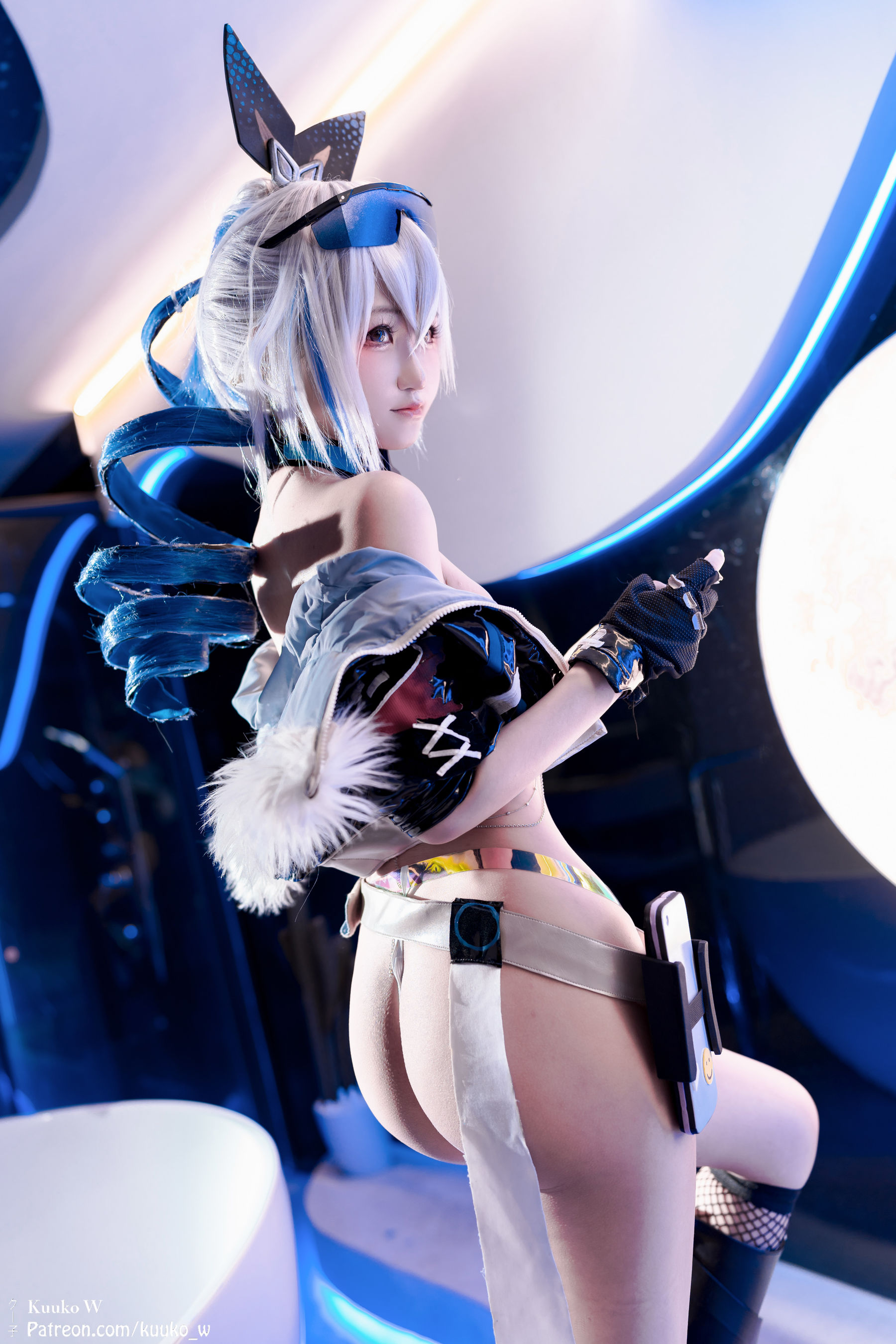 [Cosplay] [KuukoW] Kuuko クー子 - Silverwolf (Honkai_ Star Rail)