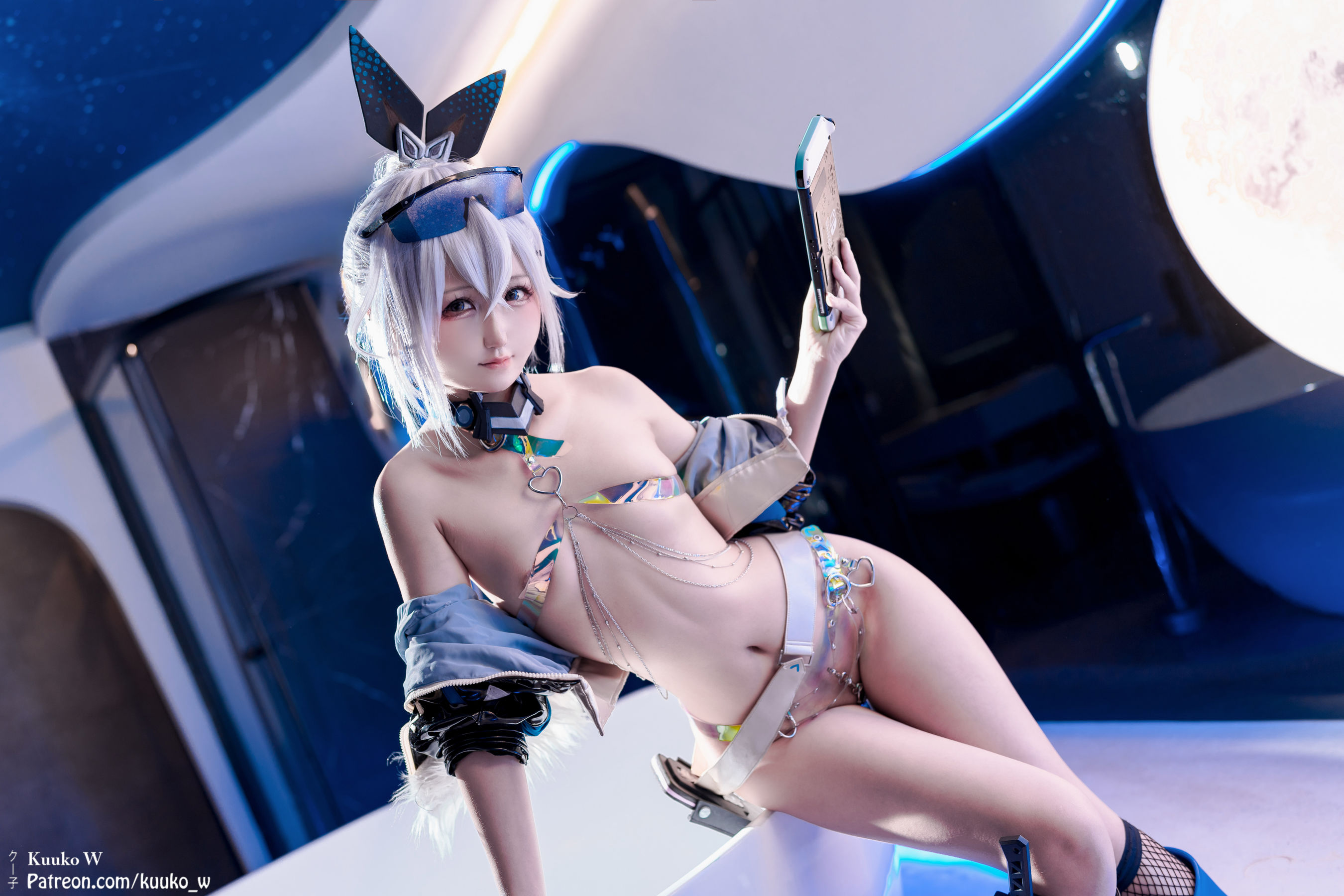 [Cosplay] [KuukoW] Kuuko クー子 - Silverwolf (Honkai_ Star Rail)