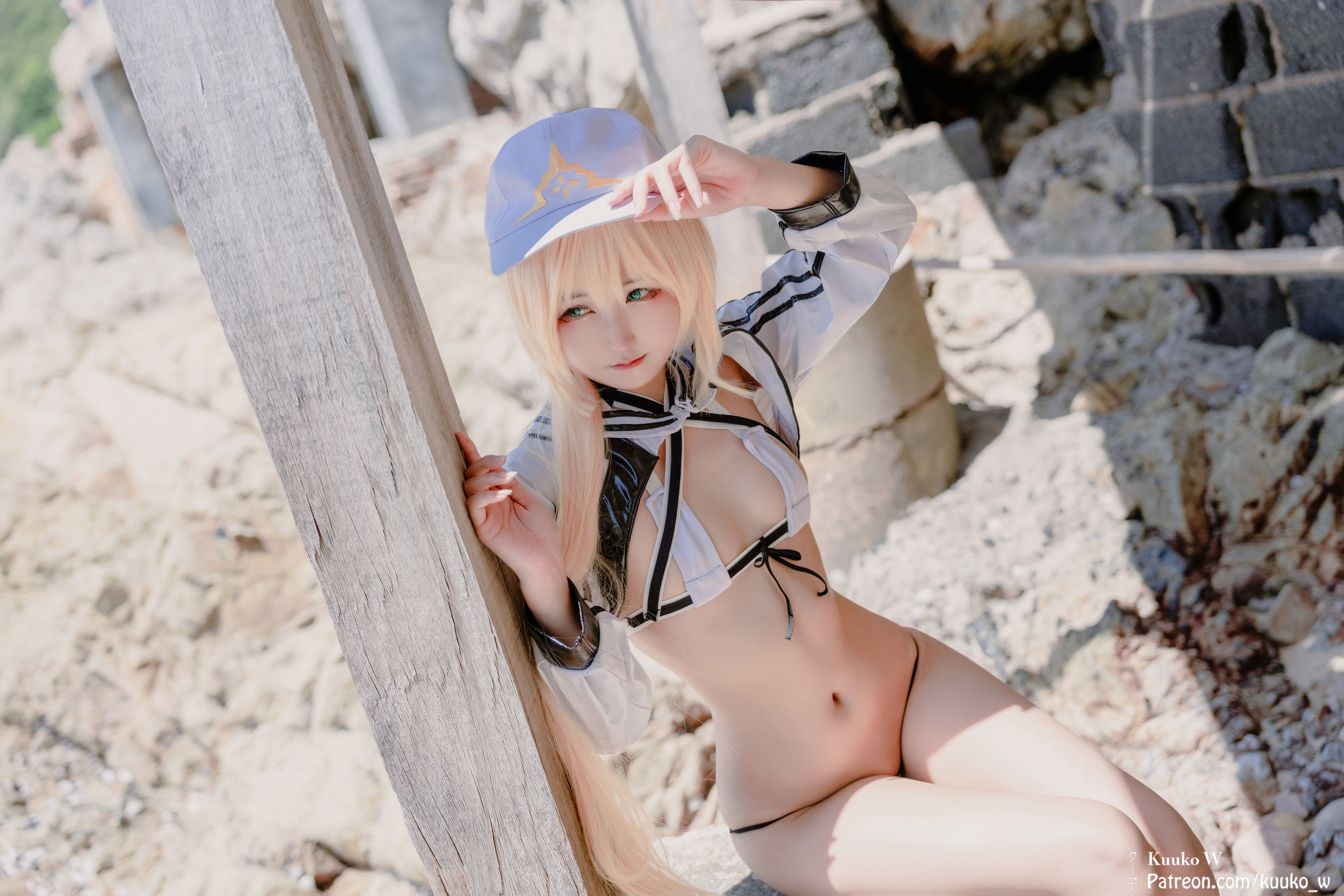 [Cosplay] [KuukoW] Kuuko クー子 - Summer Altria Caster(Fate Grand Order)