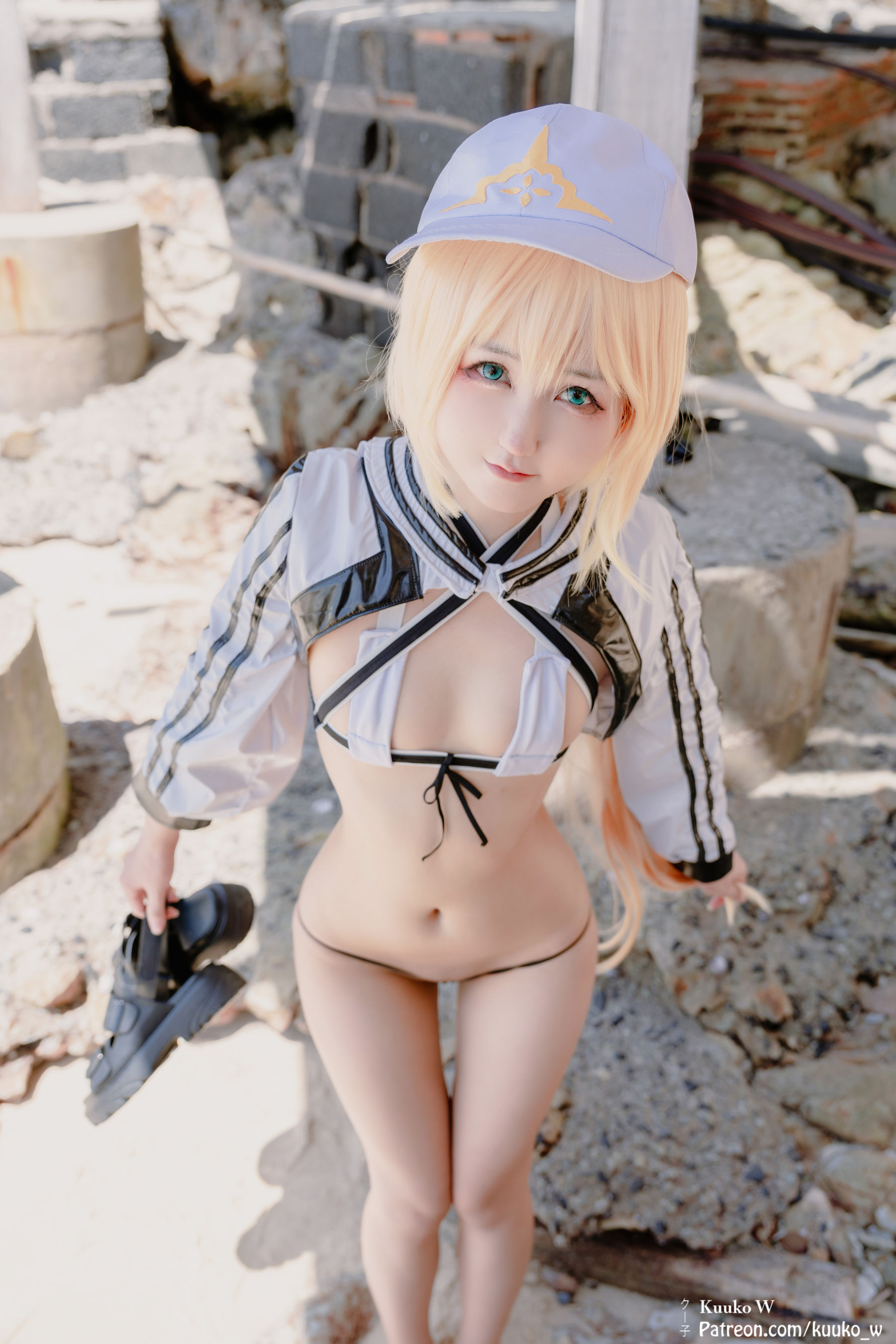 [Cosplay] [KuukoW] Kuuko クー子 - Summer Altria Caster(Fate Grand Order)