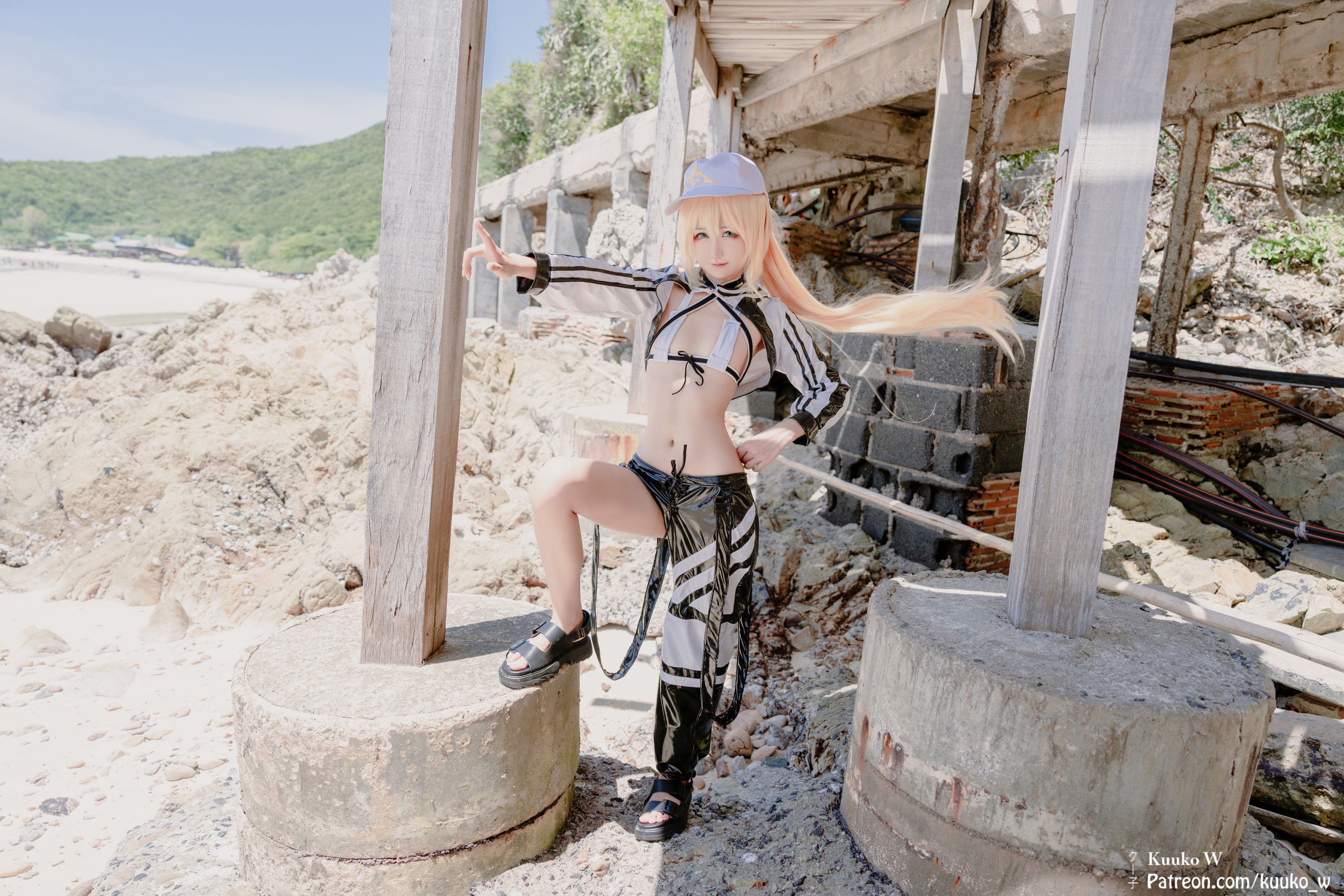 [Cosplay] [KuukoW] Kuuko クー子 - Summer Altria Caster(Fate Grand Order)