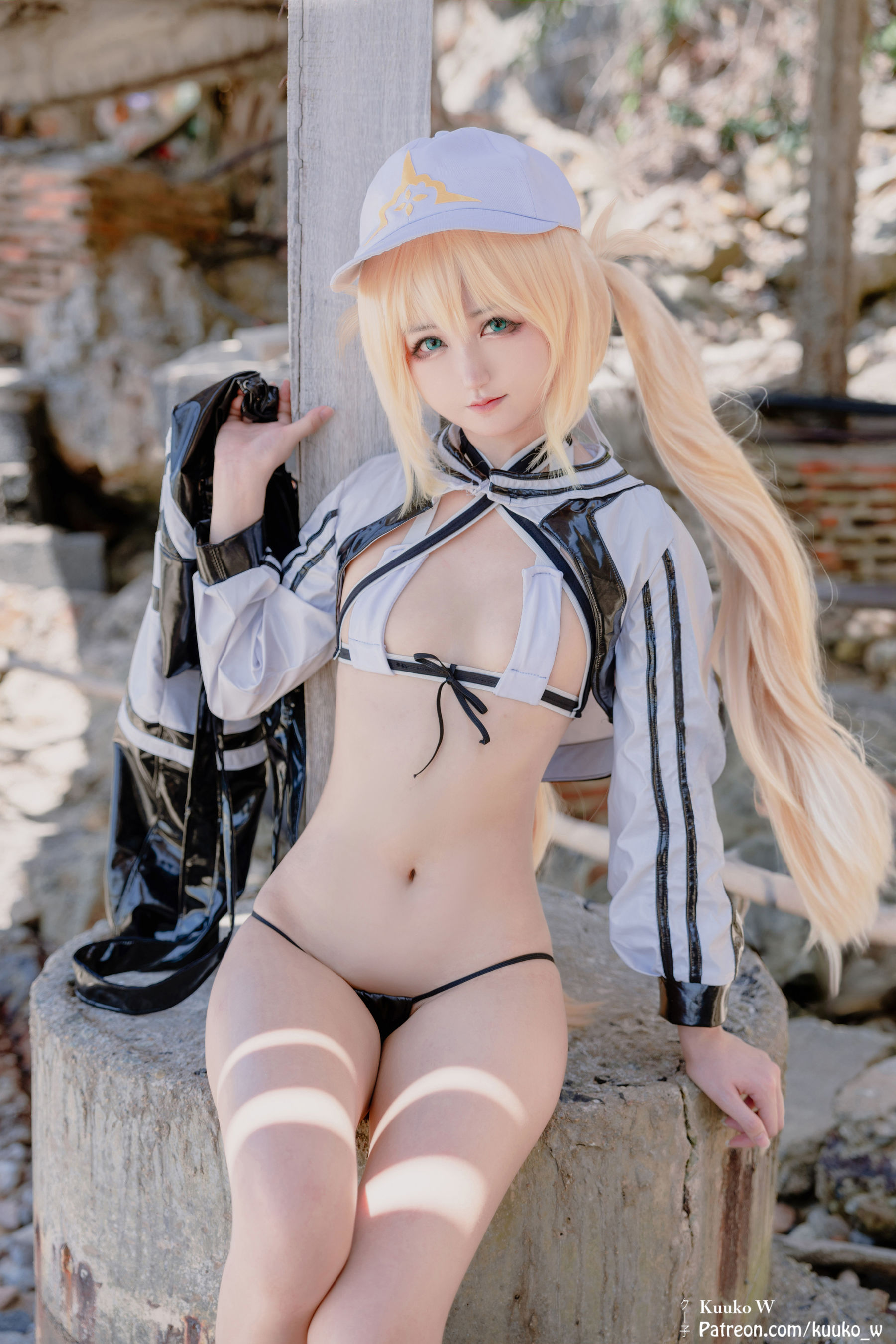 [Cosplay] [KuukoW] Kuuko クー子 - Summer Altria Caster(Fate Grand Order)