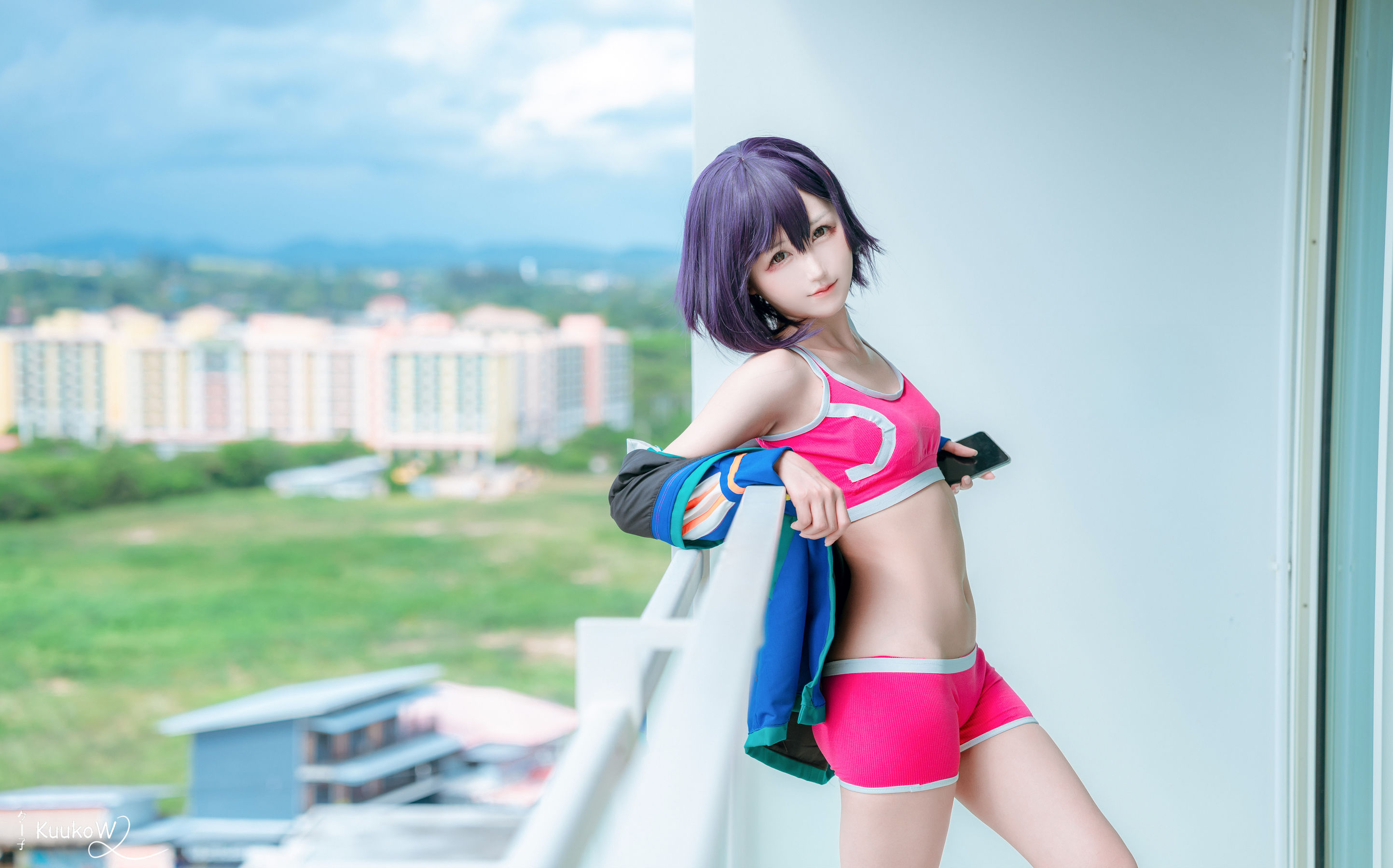 [Cosplay] [KuukoW] Kuuko クー子 - Zom 100 Bucket List of the Dead-Shizuka Mikazuki