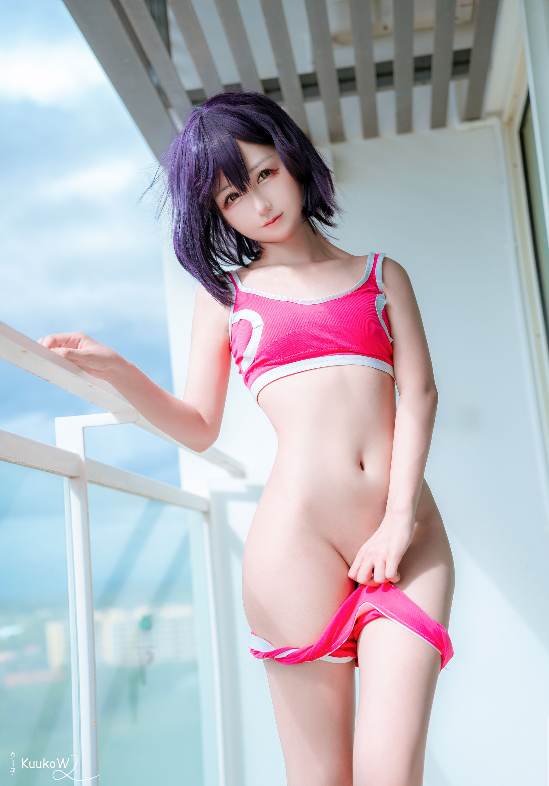[Cosplay] [KuukoW] Kuuko クー子 - Zom 100 Bucket List of the Dead-Shizuka Mikazuki