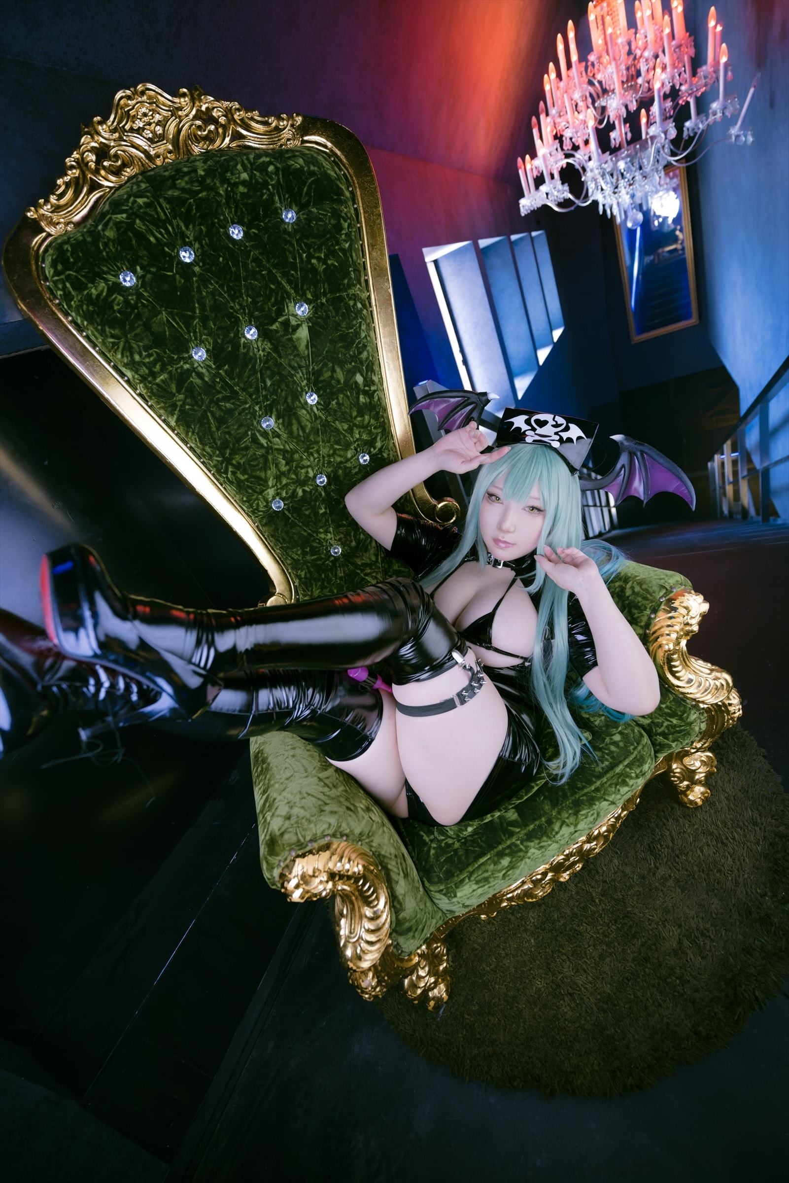 [Cosplay] [Shooting Star\'s (SAKU サク)] - Love builder (Darkstalkers)