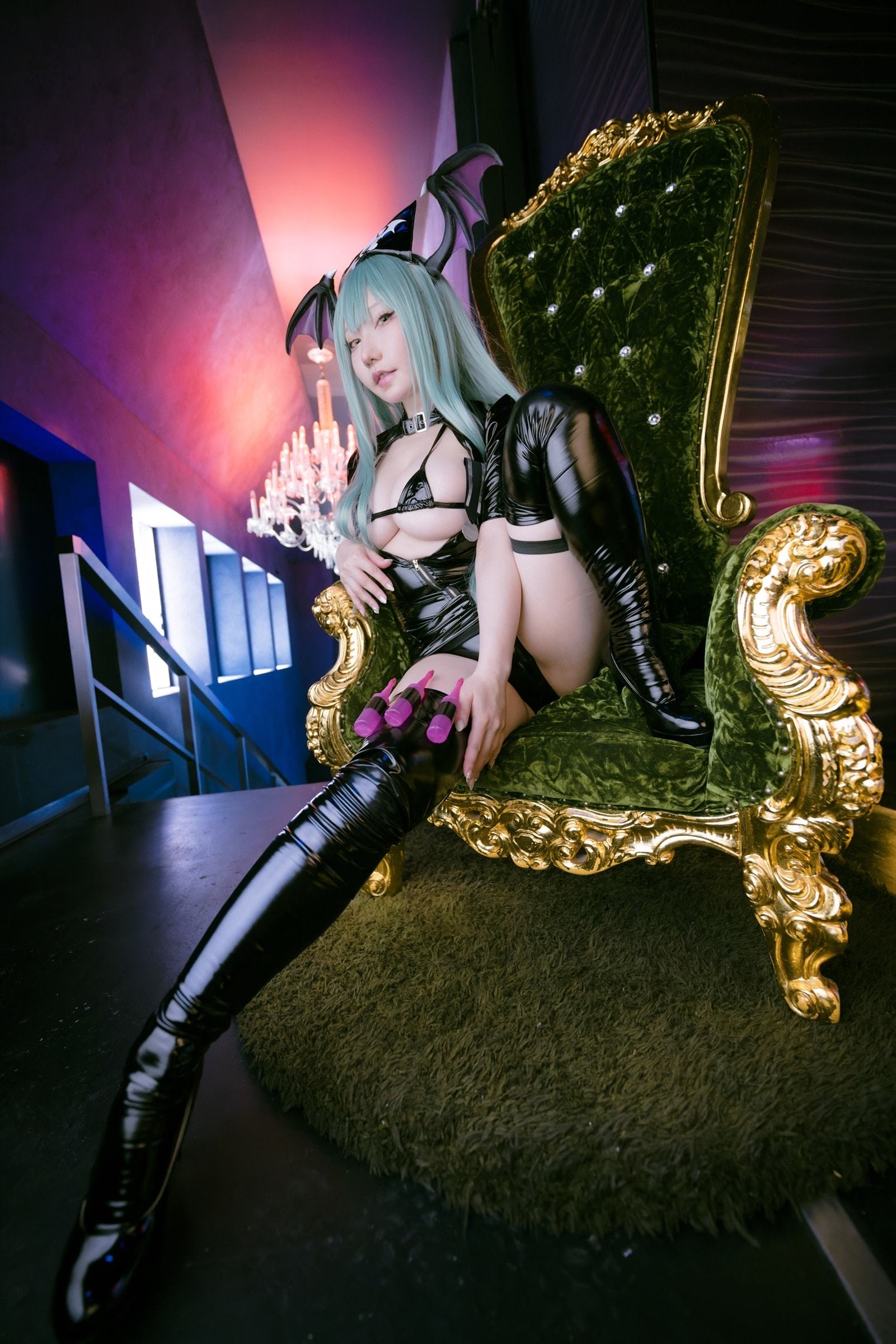 [Cosplay] [Shooting Star\'s (SAKU サク)] - Love builder (Darkstalkers)