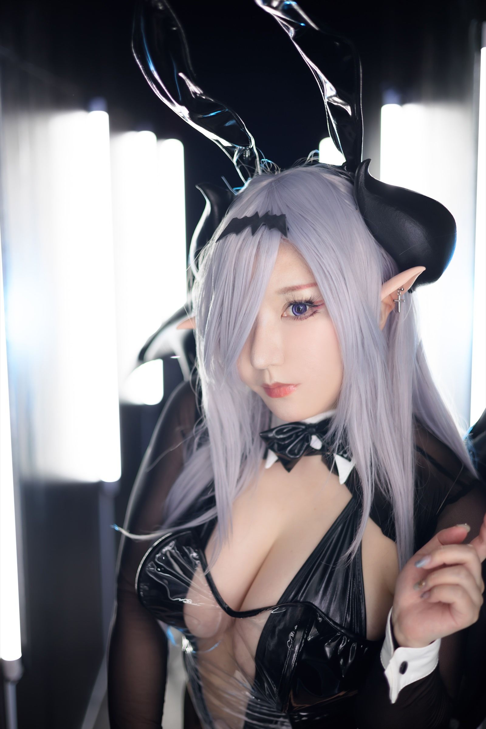 [Cosplay] [Shooting Star\'s (SAKU サク)] - SEE THROUGH BUNNY SUCCUBUS - 1