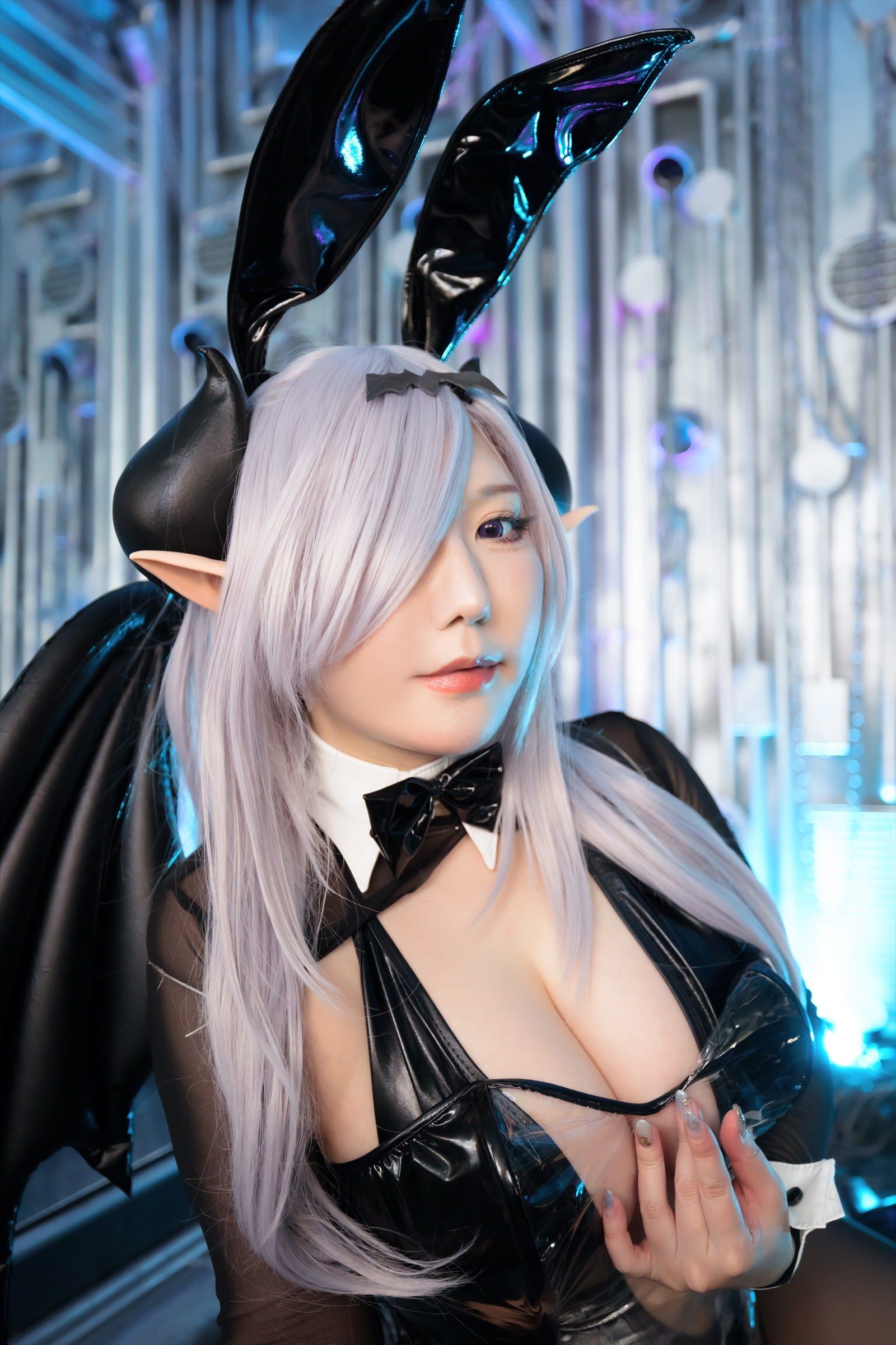 [Cosplay] [Shooting Star\'s (SAKU サク)] - SEE THROUGH BUNNY SUCCUBUS - 1