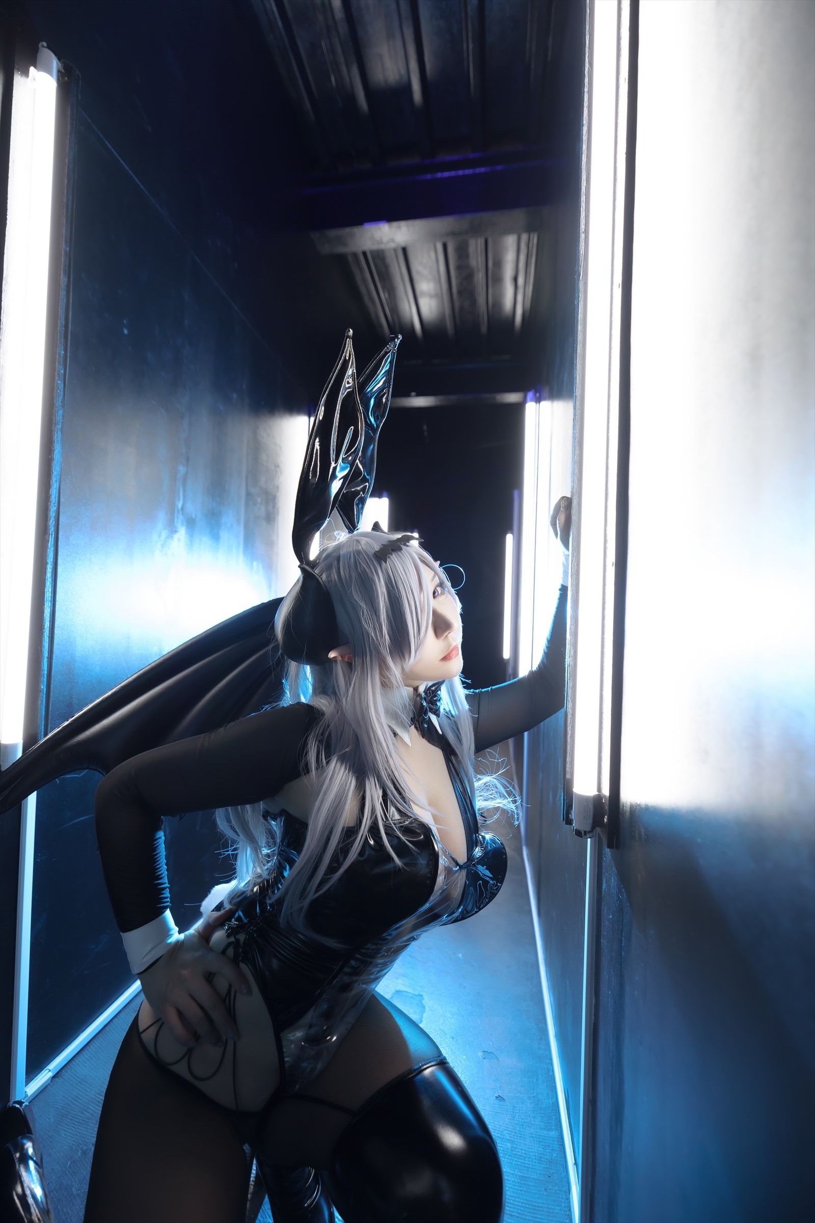 [Cosplay] [Shooting Star\'s (SAKU サク)] - SEE THROUGH BUNNY SUCCUBUS - 1
