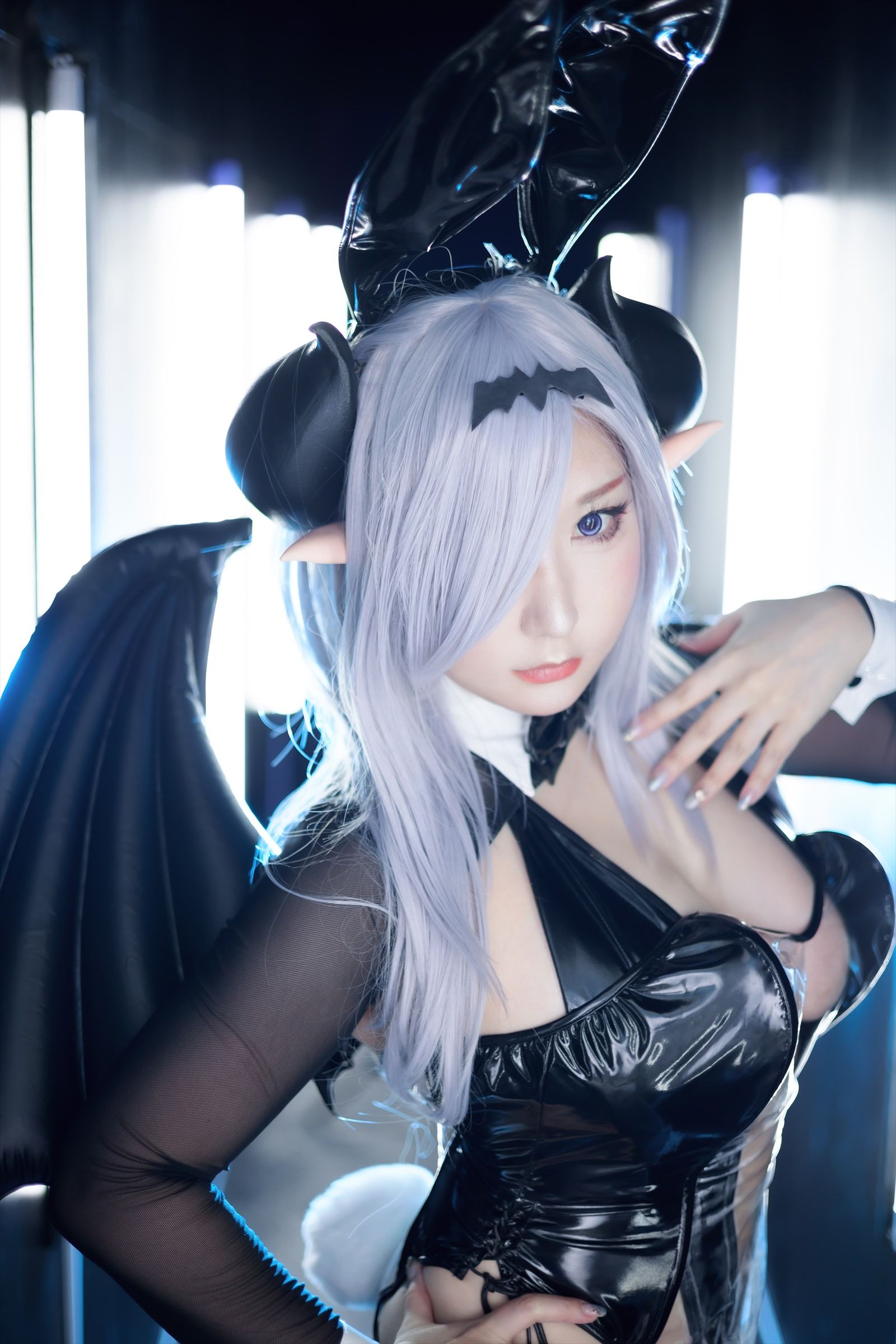 [Cosplay] [Shooting Star\'s (SAKU サク)] - SEE THROUGH BUNNY SUCCUBUS - 1