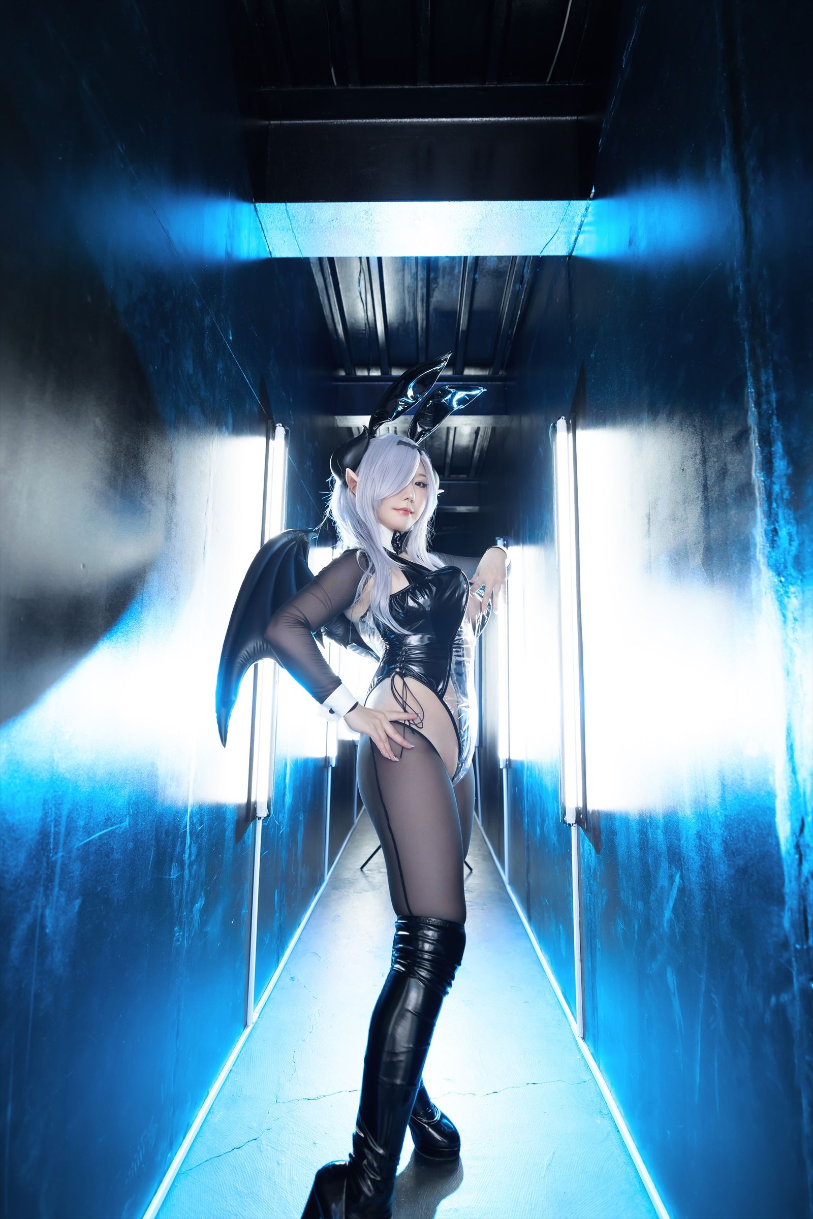 [Cosplay] [Shooting Star\'s (SAKU サク)] - SEE THROUGH BUNNY SUCCUBUS - 1