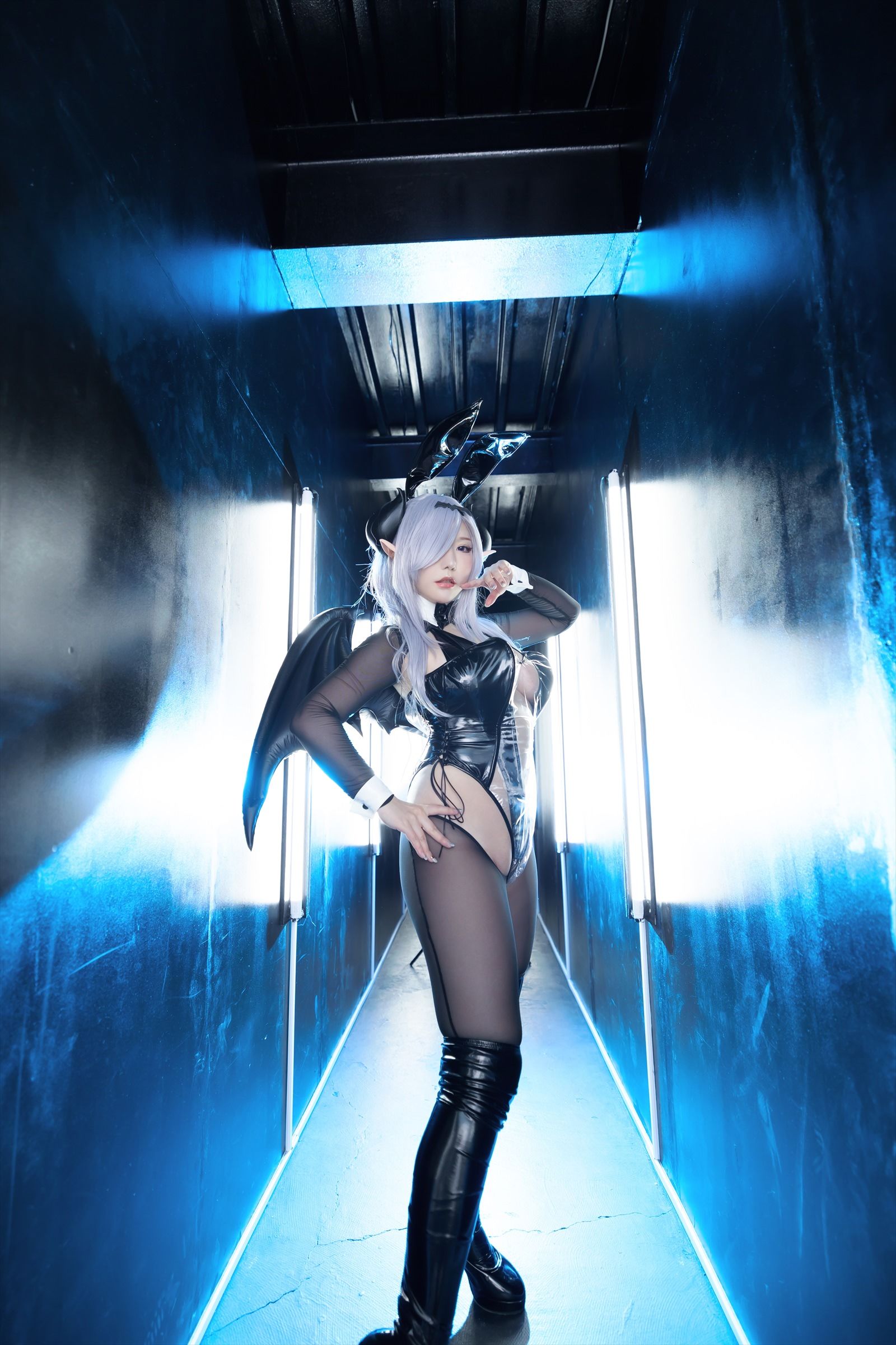 [Cosplay] [Shooting Star\'s (SAKU サク)] - SEE THROUGH BUNNY SUCCUBUS - 1