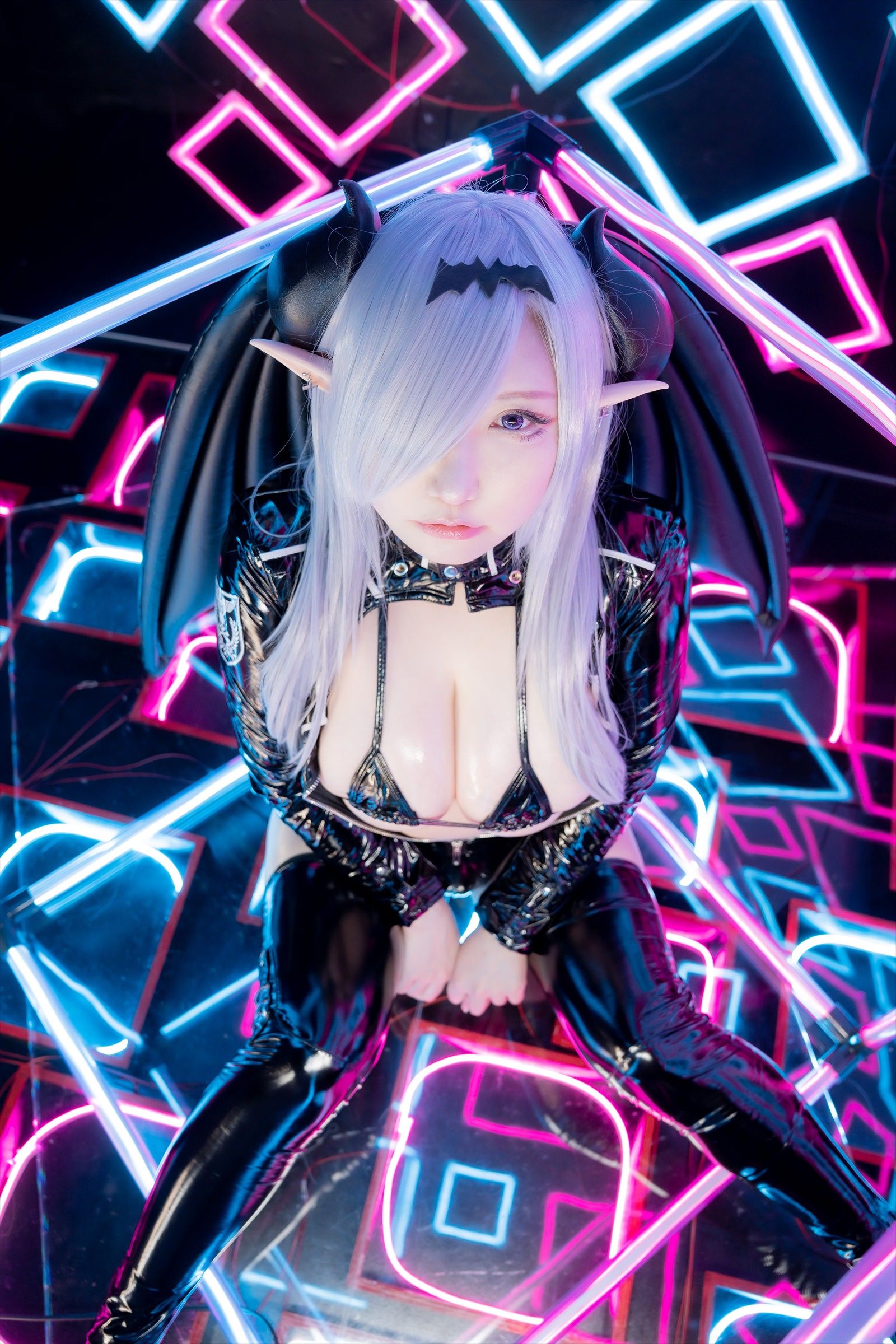 [Cosplay] [Shooting Star\'s (SAKU サク)] - SEE THROUGH BUNNY SUCCUBUS - 2