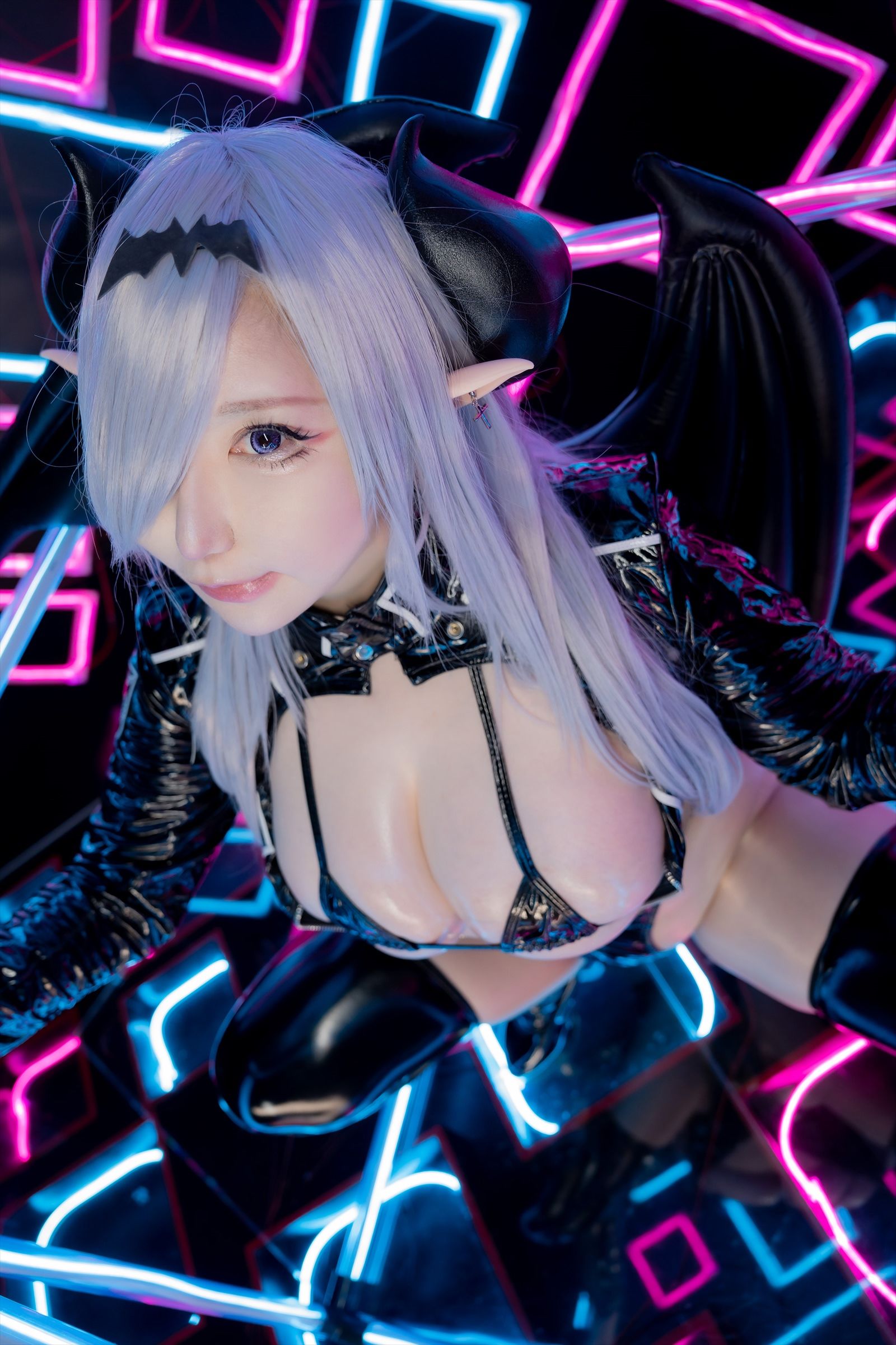 [Cosplay] [Shooting Star\'s (SAKU サク)] - SEE THROUGH BUNNY SUCCUBUS - 2