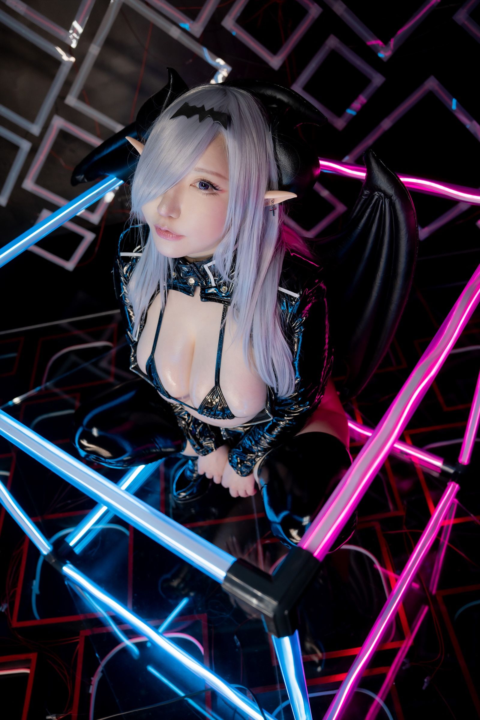 [Cosplay] [Shooting Star\'s (SAKU サク)] - SEE THROUGH BUNNY SUCCUBUS - 2