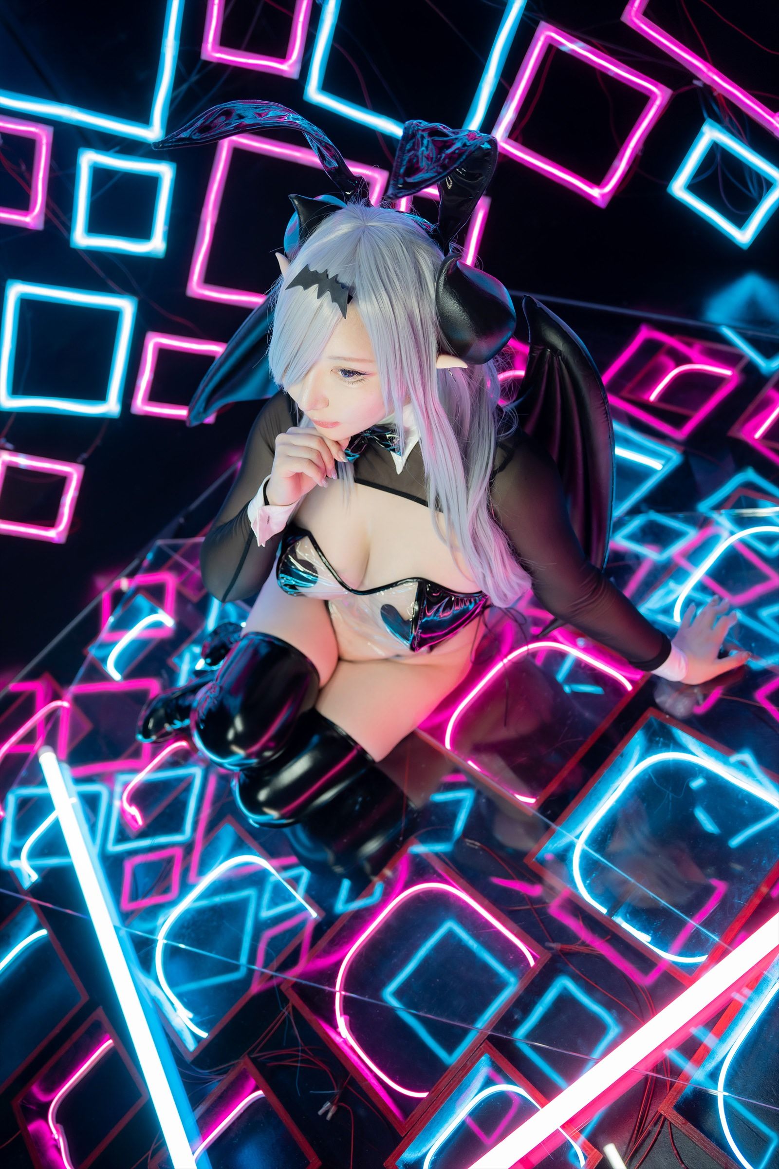 [Cosplay] [Shooting Star\'s (SAKU サク)] - SEE THROUGH BUNNY SUCCUBUS - 2