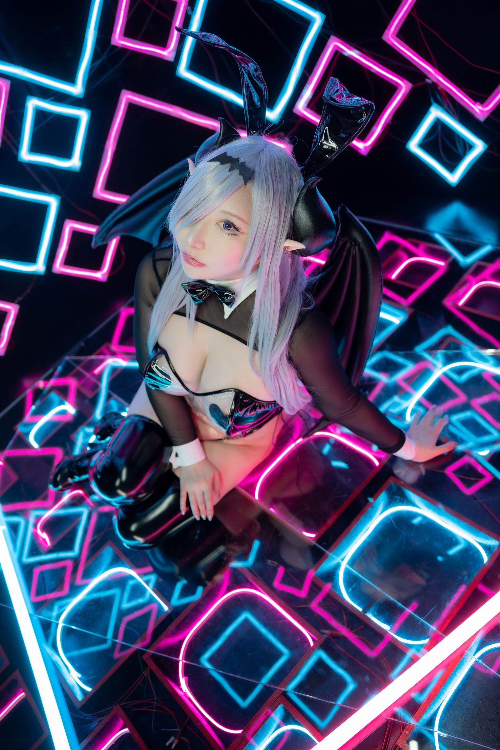 [Cosplay] [Shooting Star\'s (SAKU サク)] - SEE THROUGH BUNNY SUCCUBUS - 2