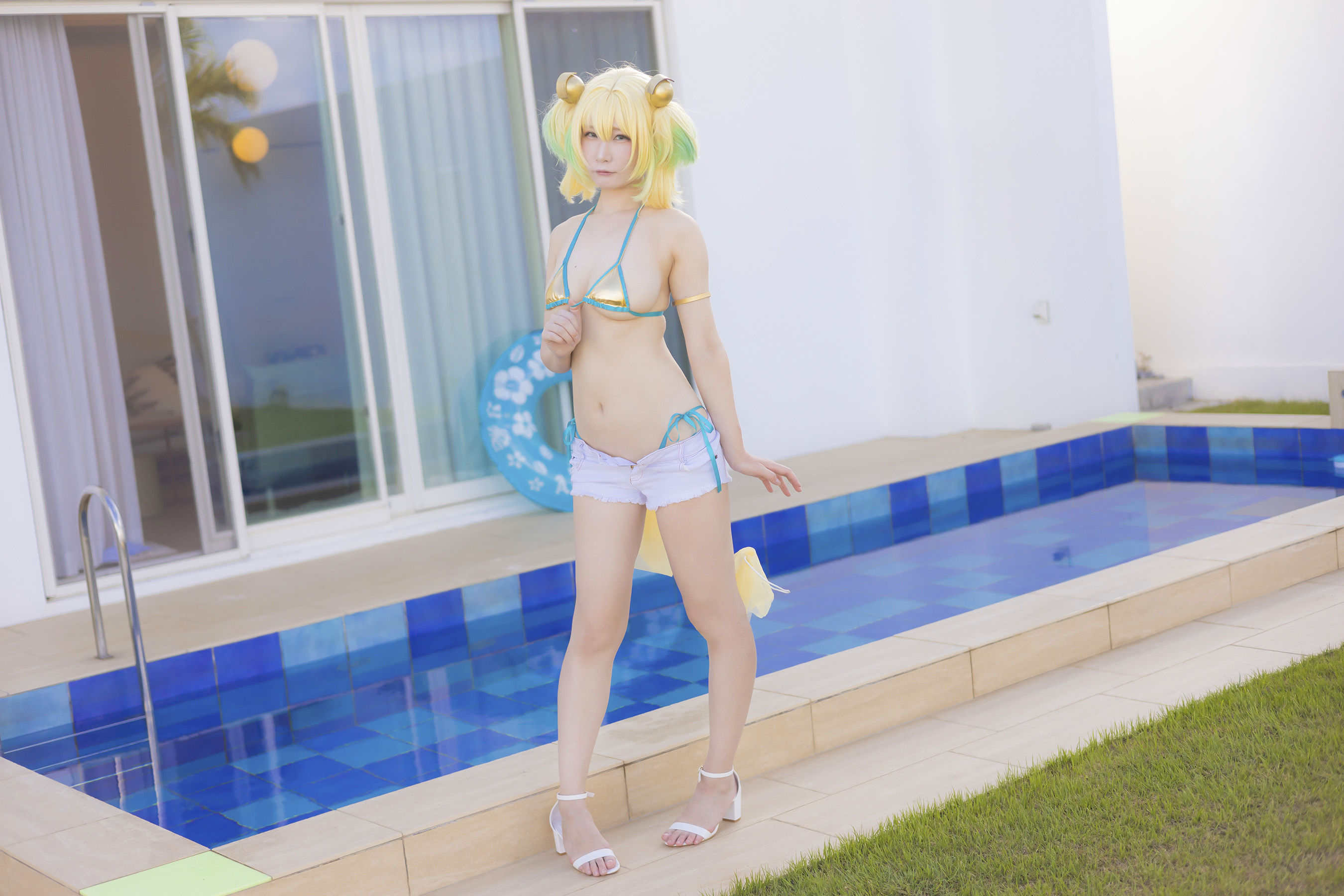 [Cosplay] [my suite] Atsuki あつき - Genius vacation! 天才的バカンス！