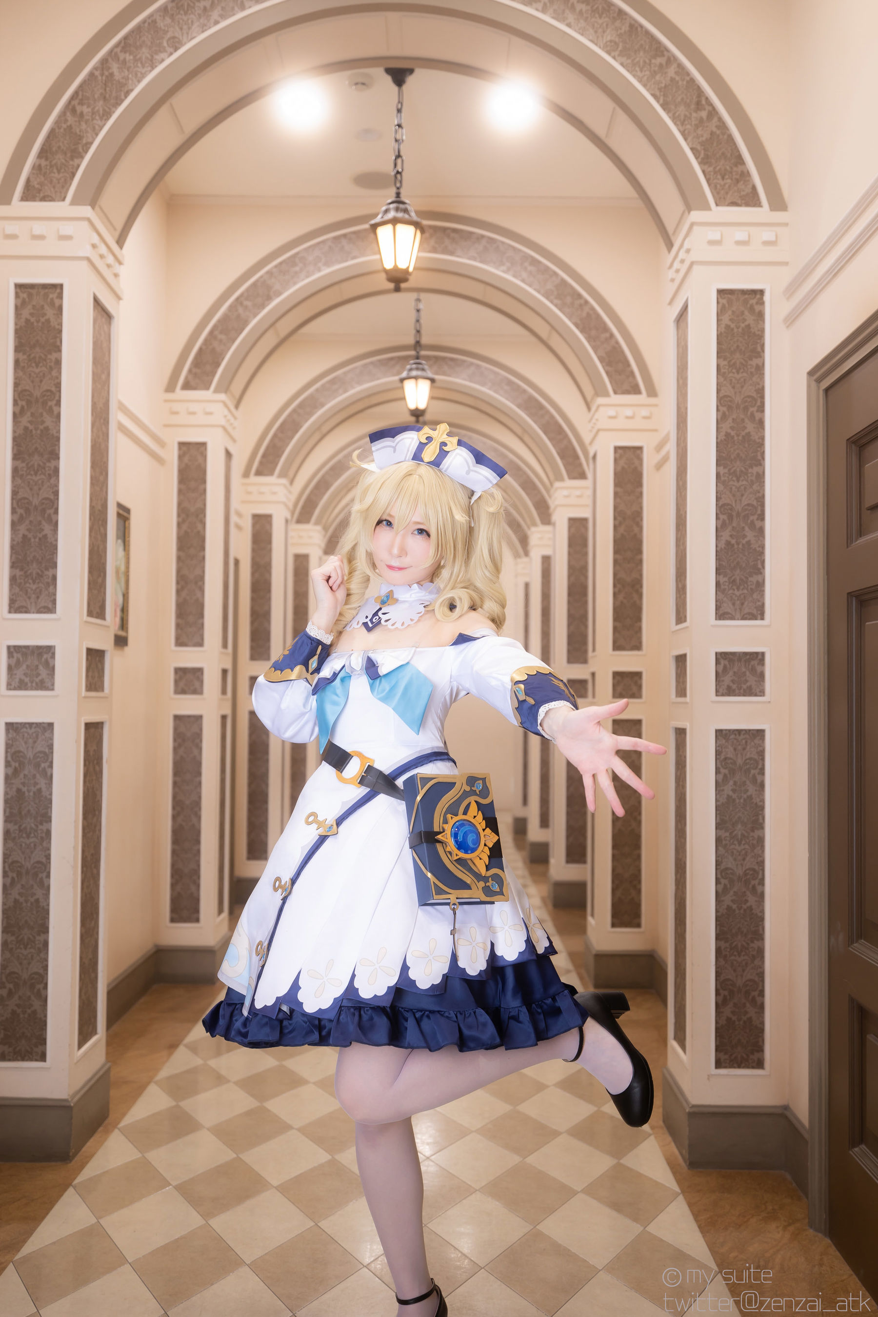 [Cosplay] [my suite] Atsuki あつき - Genshin Impact Jean & Barbara - 1