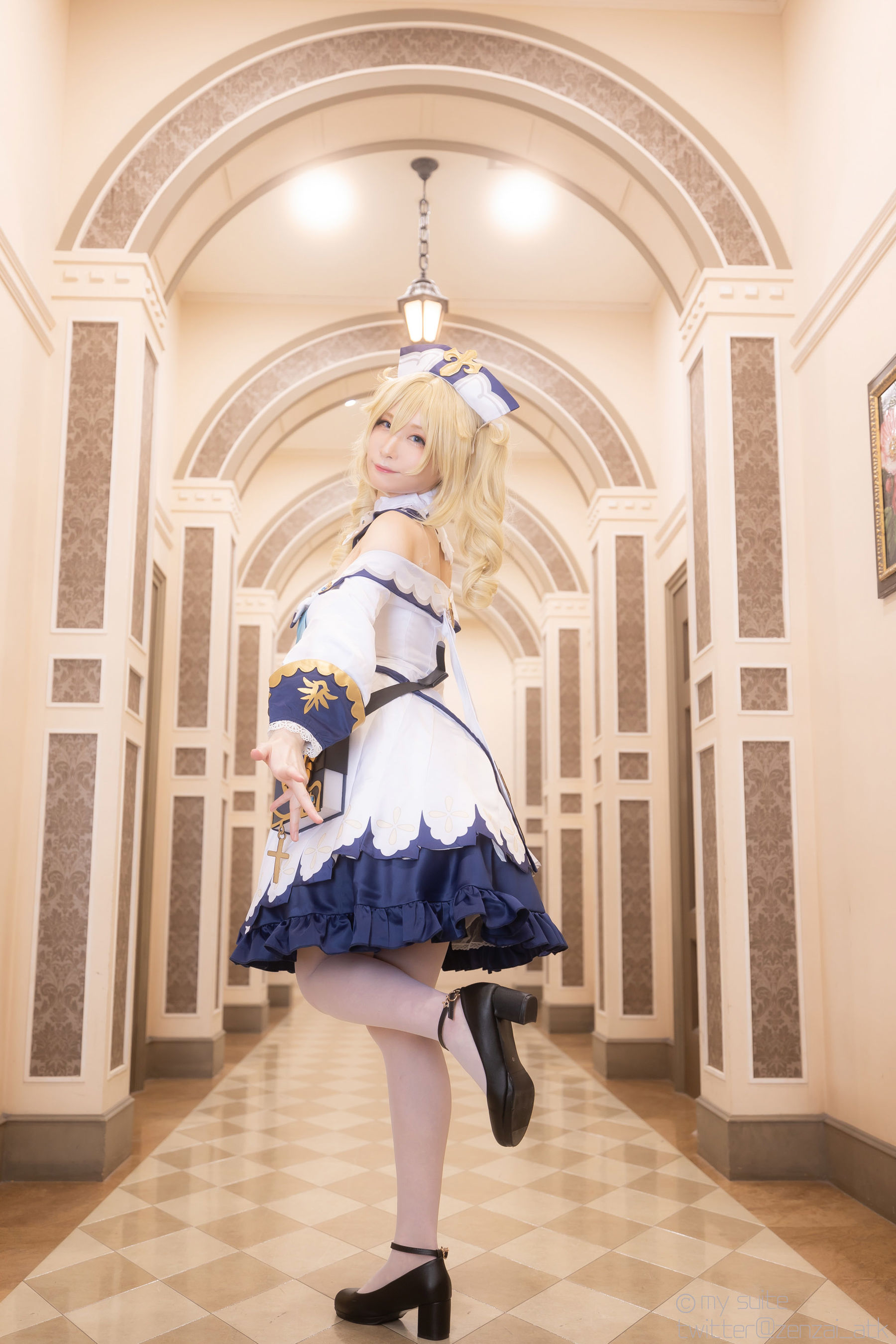 [Cosplay] [my suite] Atsuki あつき - Genshin Impact Jean & Barbara - 1