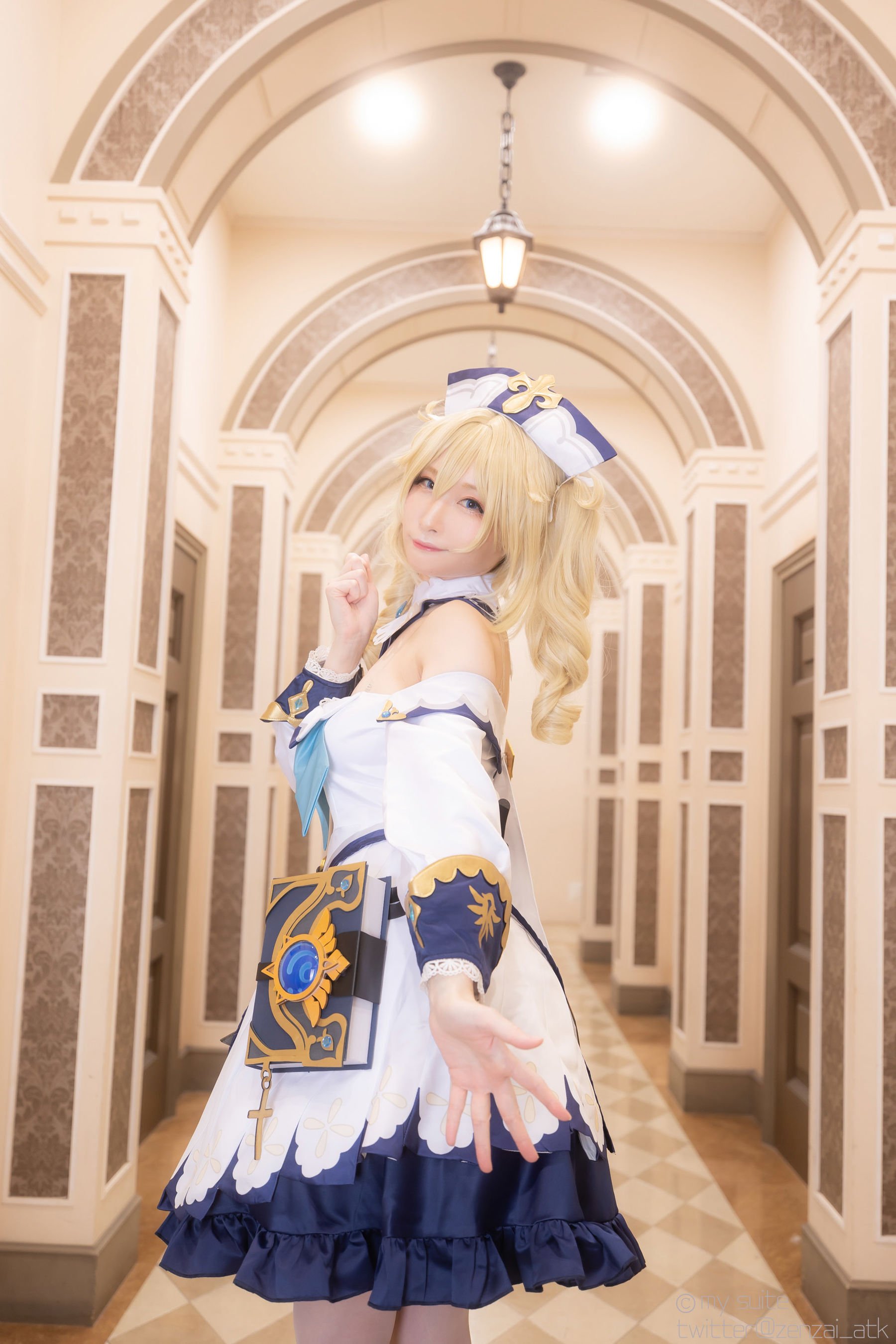 [Cosplay] [my suite] Atsuki あつき - Genshin Impact Jean & Barbara - 1