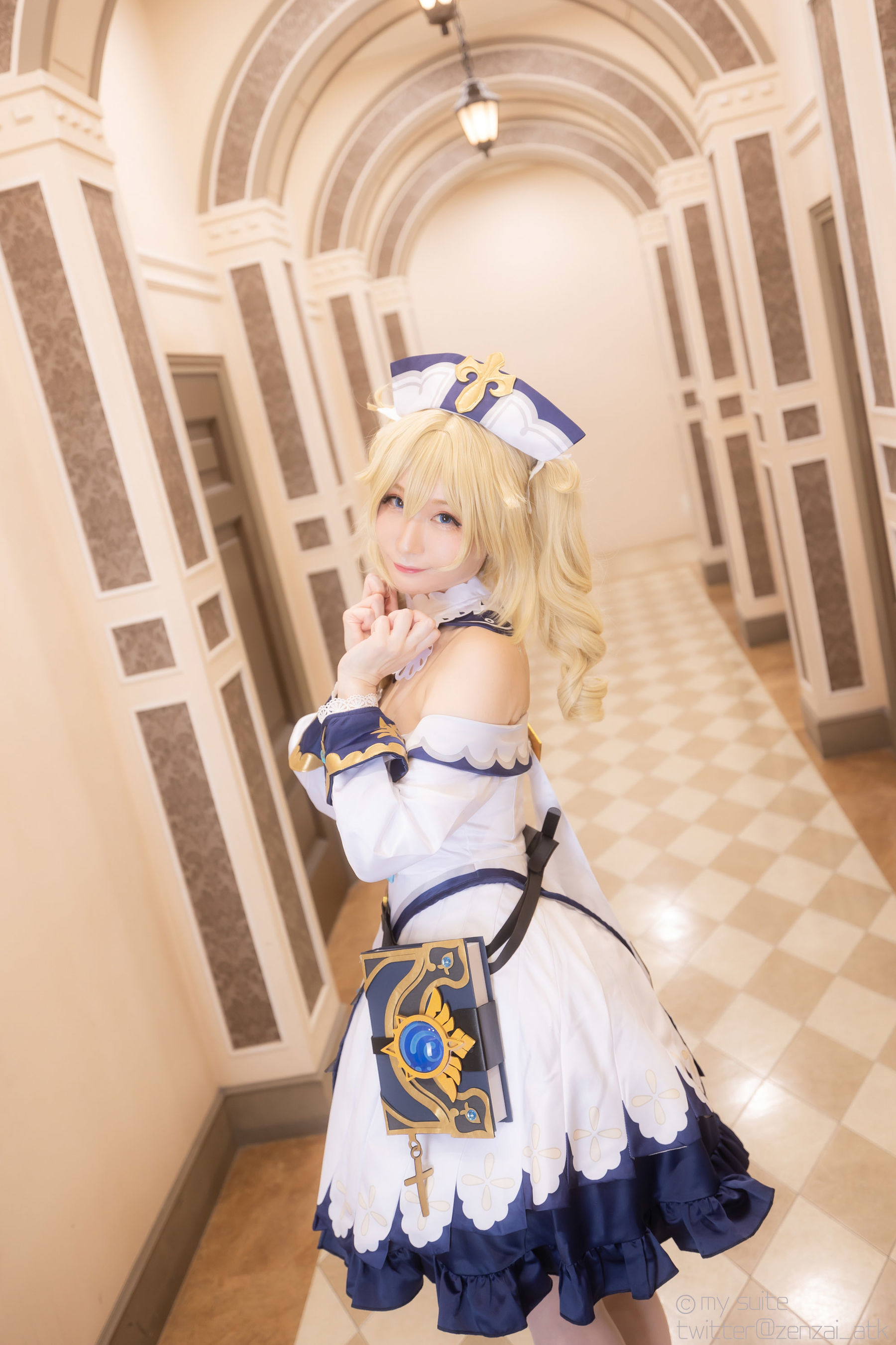 [Cosplay] [my suite] Atsuki あつき - Genshin Impact Jean & Barbara - 1