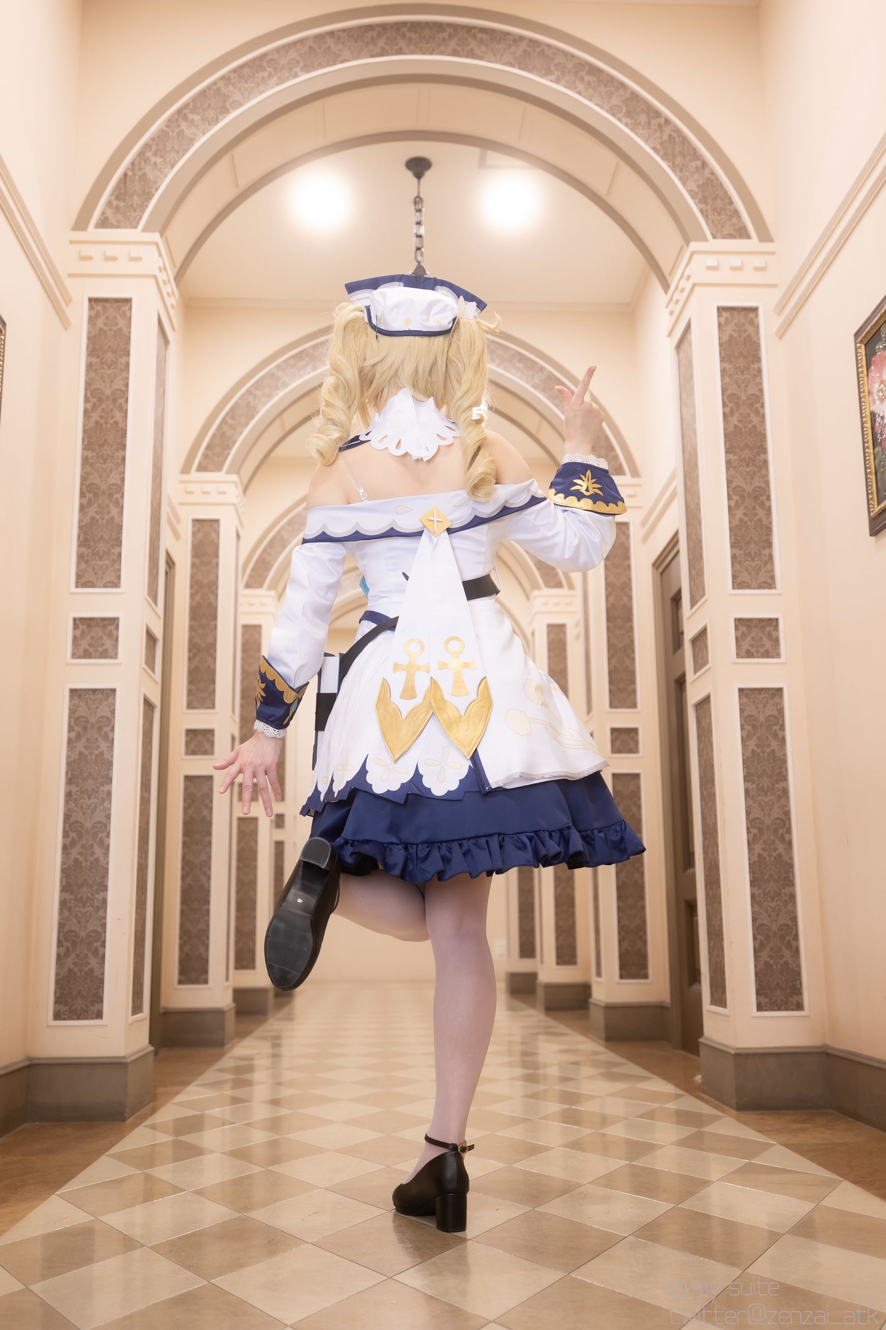 [Cosplay] [my suite] Atsuki あつき - Genshin Impact Jean & Barbara - 1
